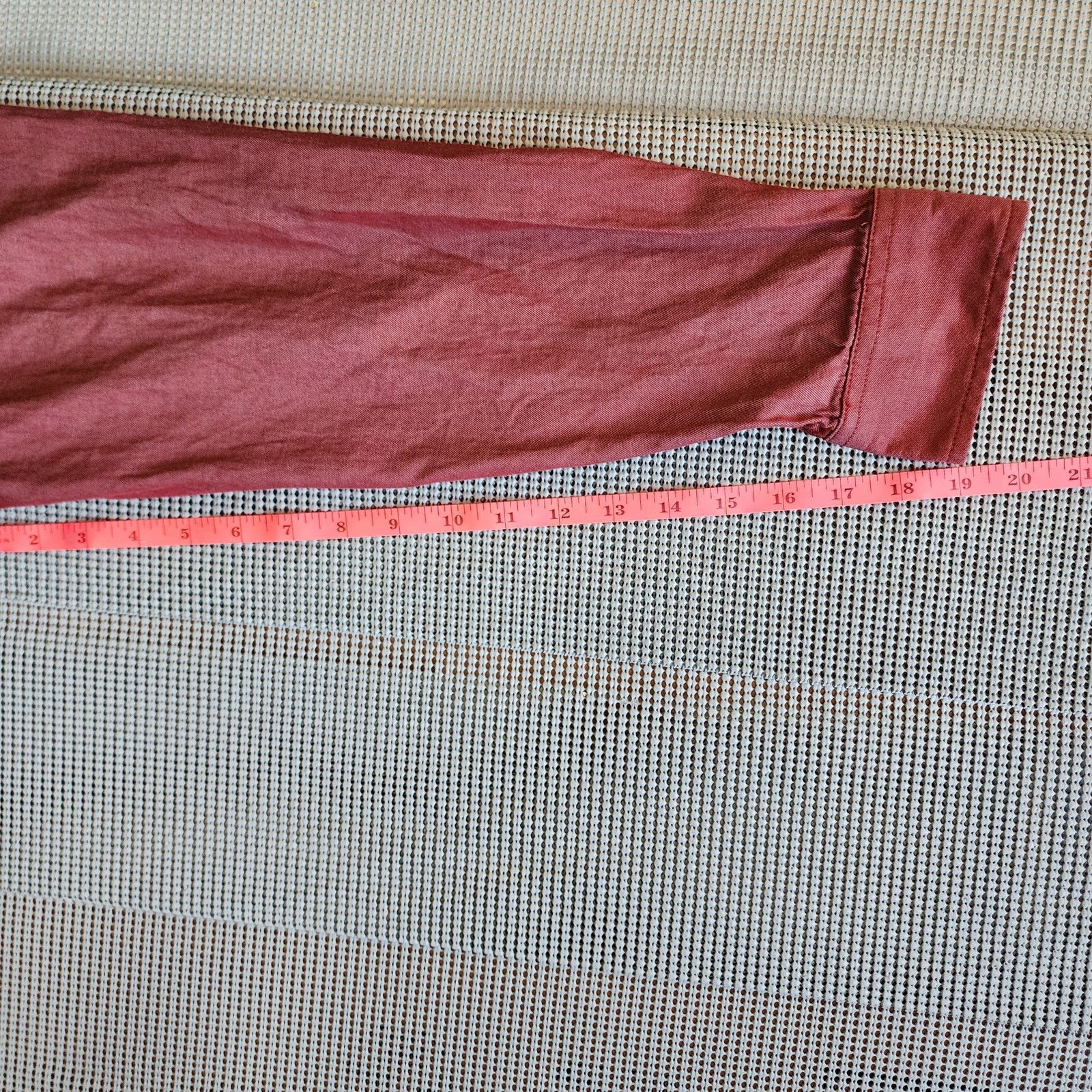 Prana prAna Red Long Sleeve Shirt Men's Medium Size US M / EU 48-50 / 2 - 5 Thumbnail