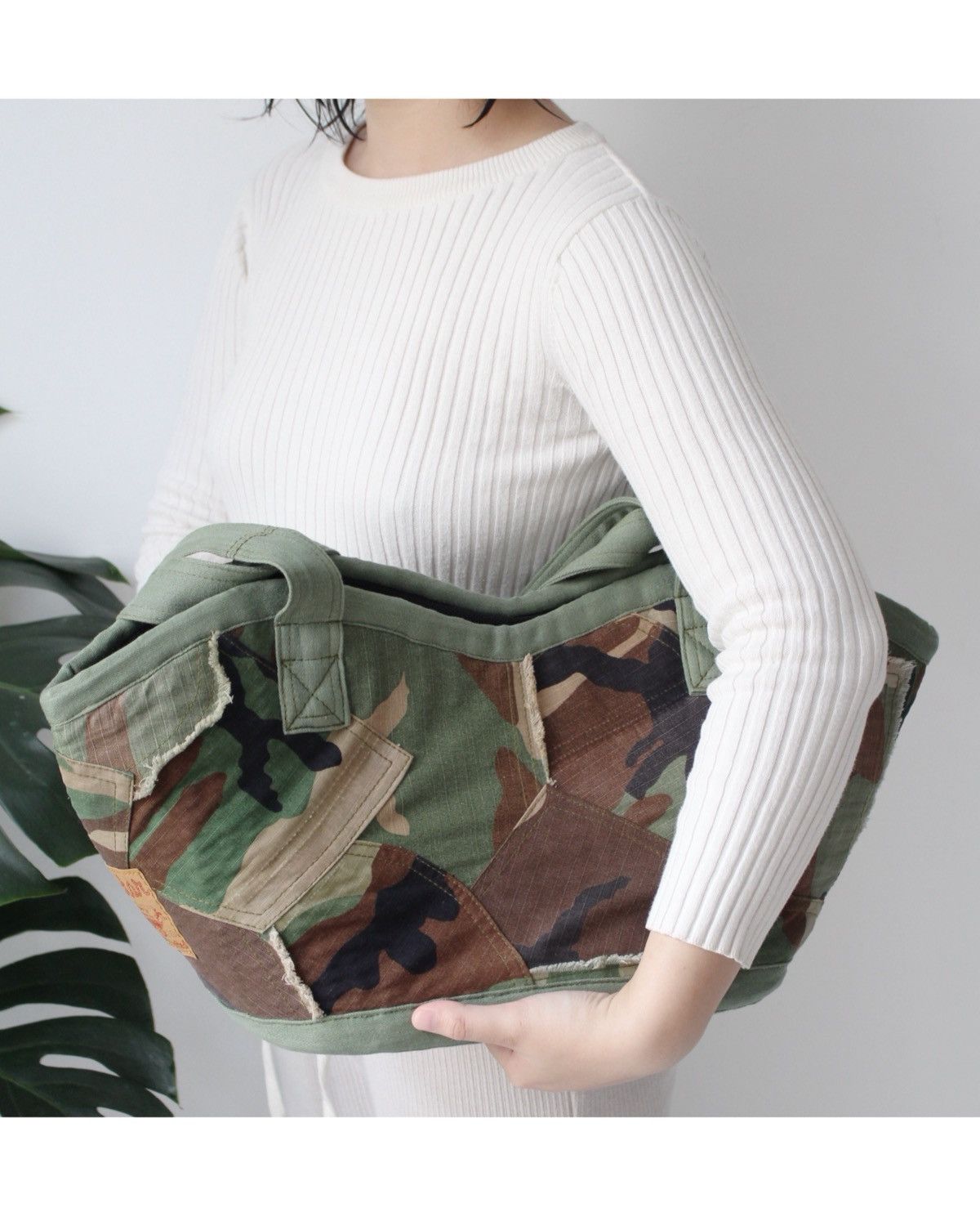 Hysteric Glamour 2000S RAGSTAR CAMO PATCHWORK SHOULDER BAG Size ONE SIZE - 4 Thumbnail