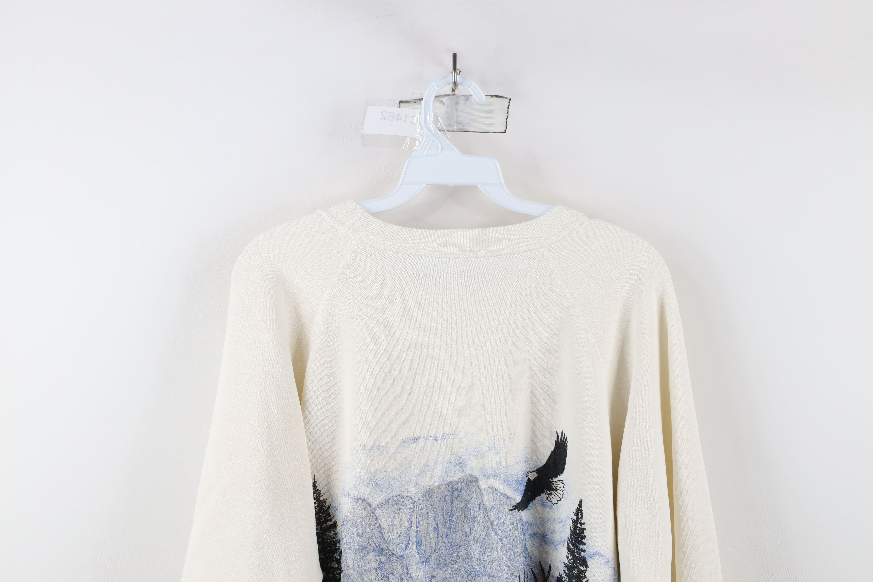 Vintage Vintage 90s Streetwear Nature All Over Print Sweatshirt USA Size US XL / EU 56 / 4 - 13 Thumbnail