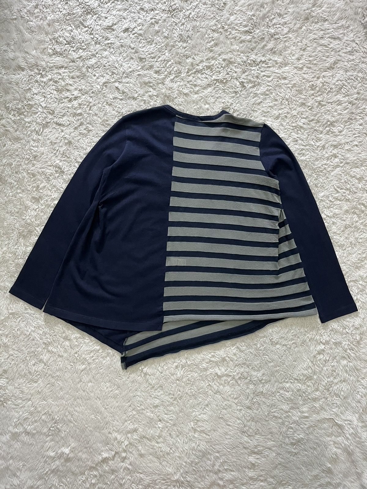 Yohji Yamamoto y's by yohyi yamamoto reconstruct asymmetrical top Size M / US 6-8 / IT 42-44 - 11 Thumbnail
