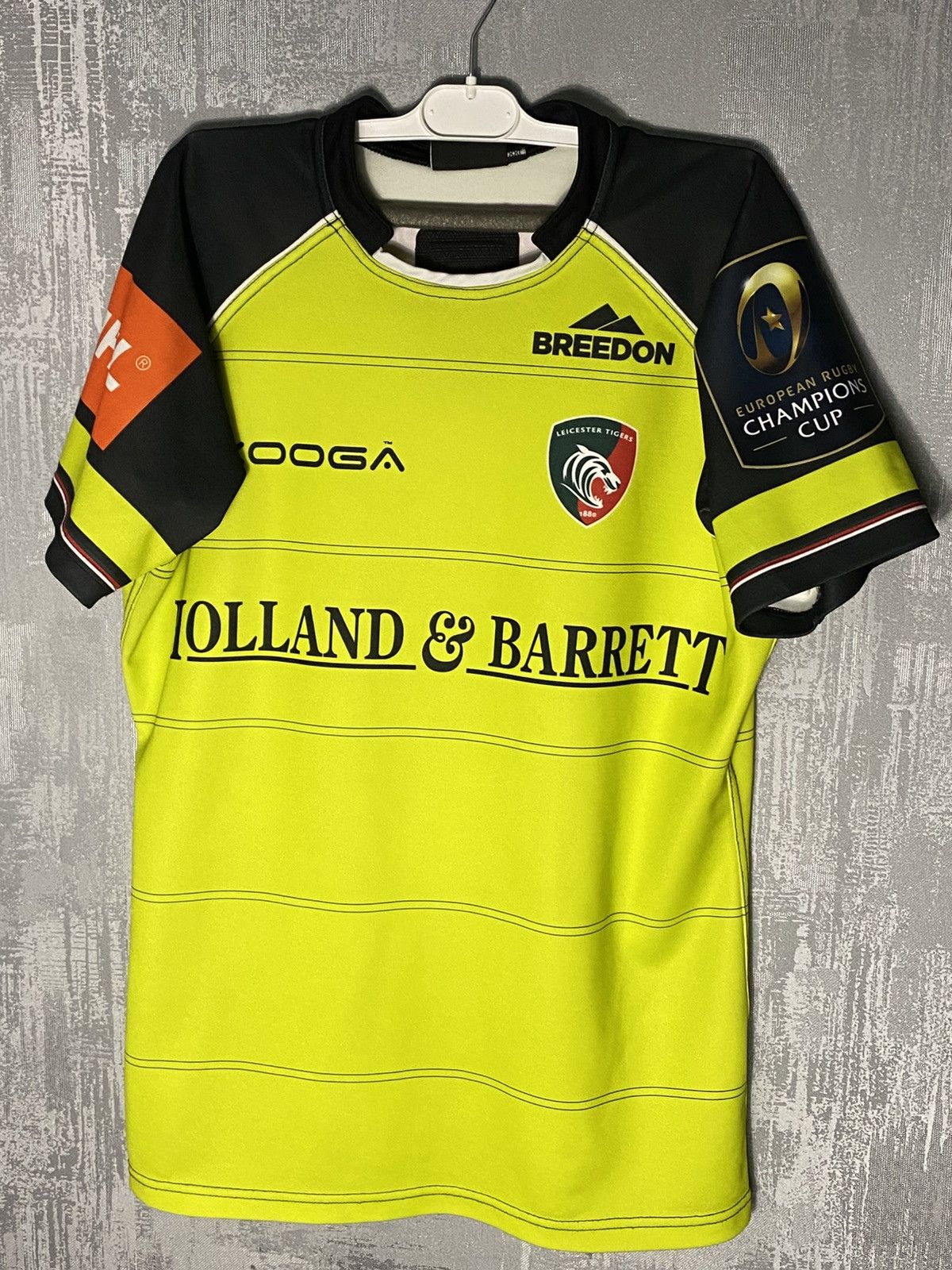 Other 2016/17 Leicester Tigers Kooga Rugby Jersey #7 Match Worn Size US XXL / EU 58 / 5 - 1 Thumbnail