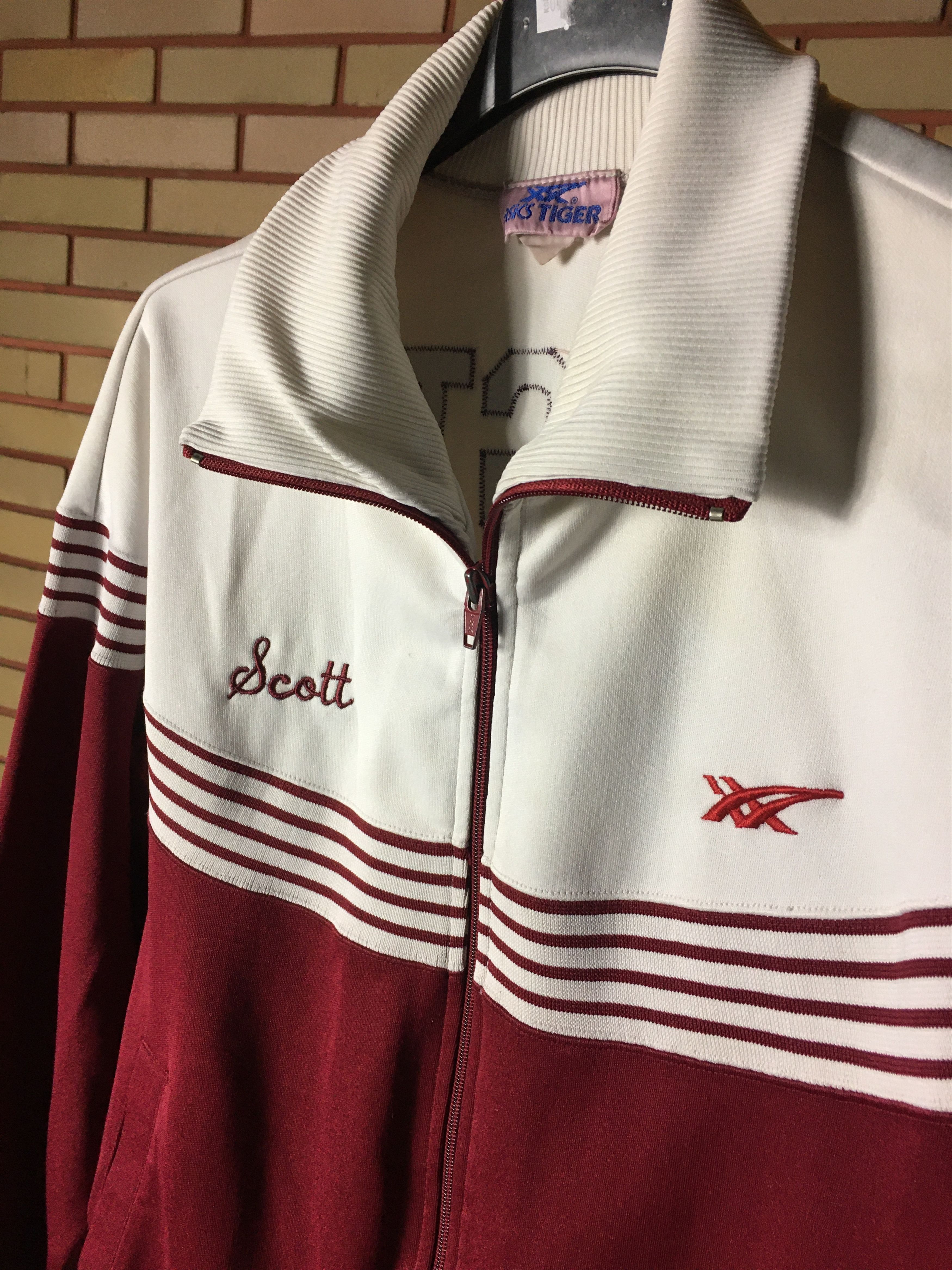 Asics × Onitsuka Tiger Vintage Asics Tiger 70s wrestling team sweatshirt Size US M / EU 48-50 / 2 - 5 Thumbnail