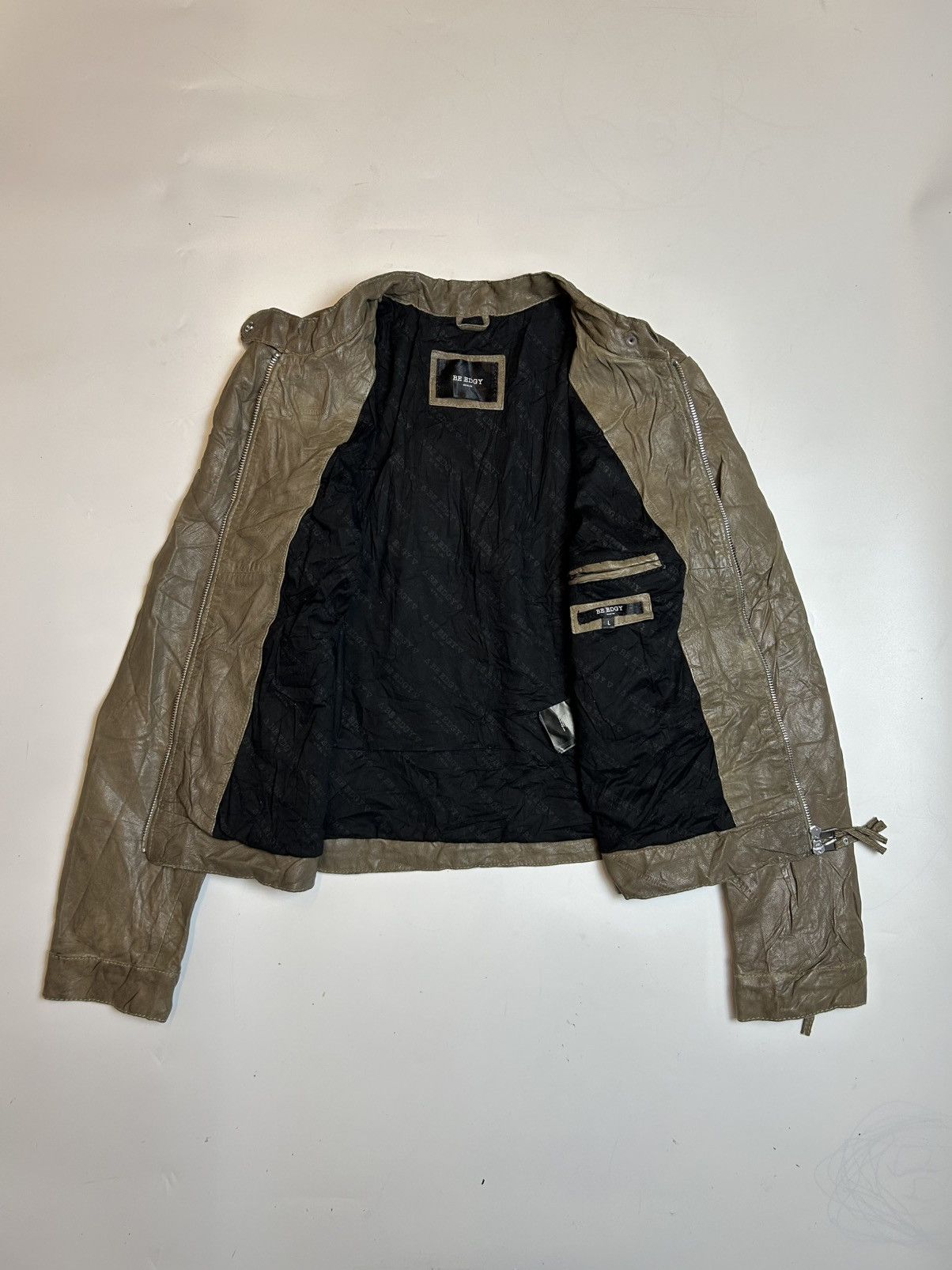 Genuine Leather BE EDGY BERLIN LEATHER JACKET Size L / US 10 / IT 46 - 2 Thumbnail