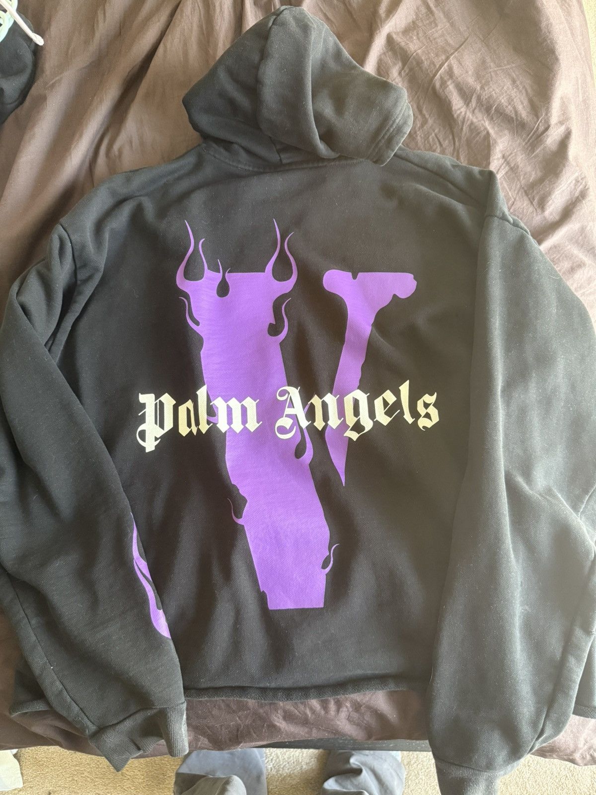 Palm Angels × Vlone Vlone x Palm Angels Purple Sweatshirt Size US S / EU 44-46 / 1 - 6 Thumbnail