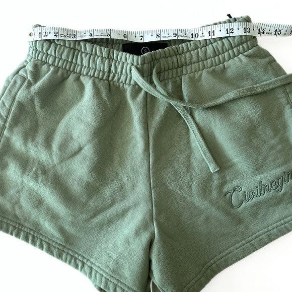Civil Regime Civil Active Vintage Wash Green Relaxed Athletic / Sweat Sho Size 28" / US 6 / IT 42 - 5 Thumbnail