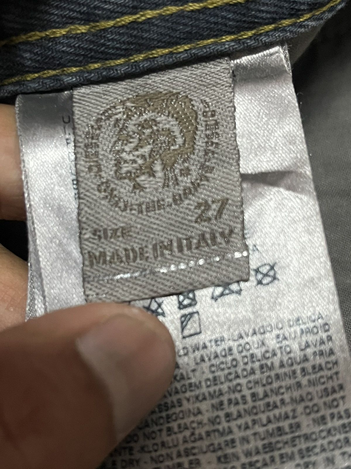 Diesel × Jean × Vintage VINTAGE DIESEL JEANS Size US 32 / EU 48 - 10 Thumbnail