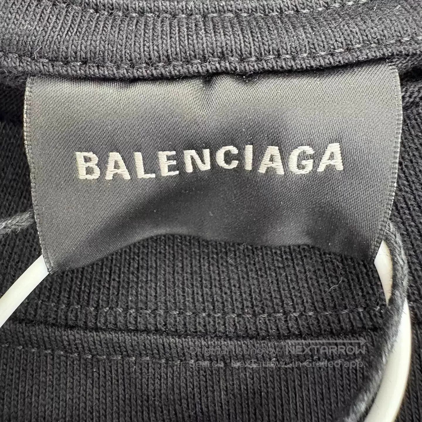 Balenciaga Black Short-Sleeve T-Shirt. Size US XXS / EU 40 - 3 Thumbnail