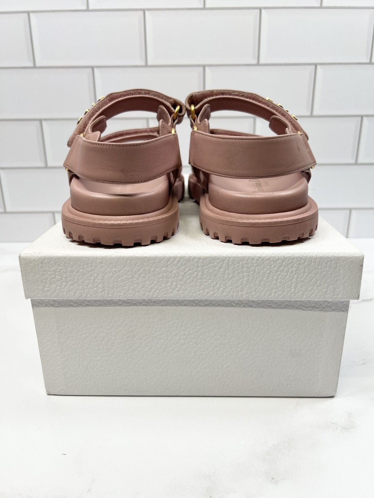 Dior Christian Dior Dioract Double Strap Sandals Slides Sandal Size US 6.5 / IT 36.5 - 3 Thumbnail