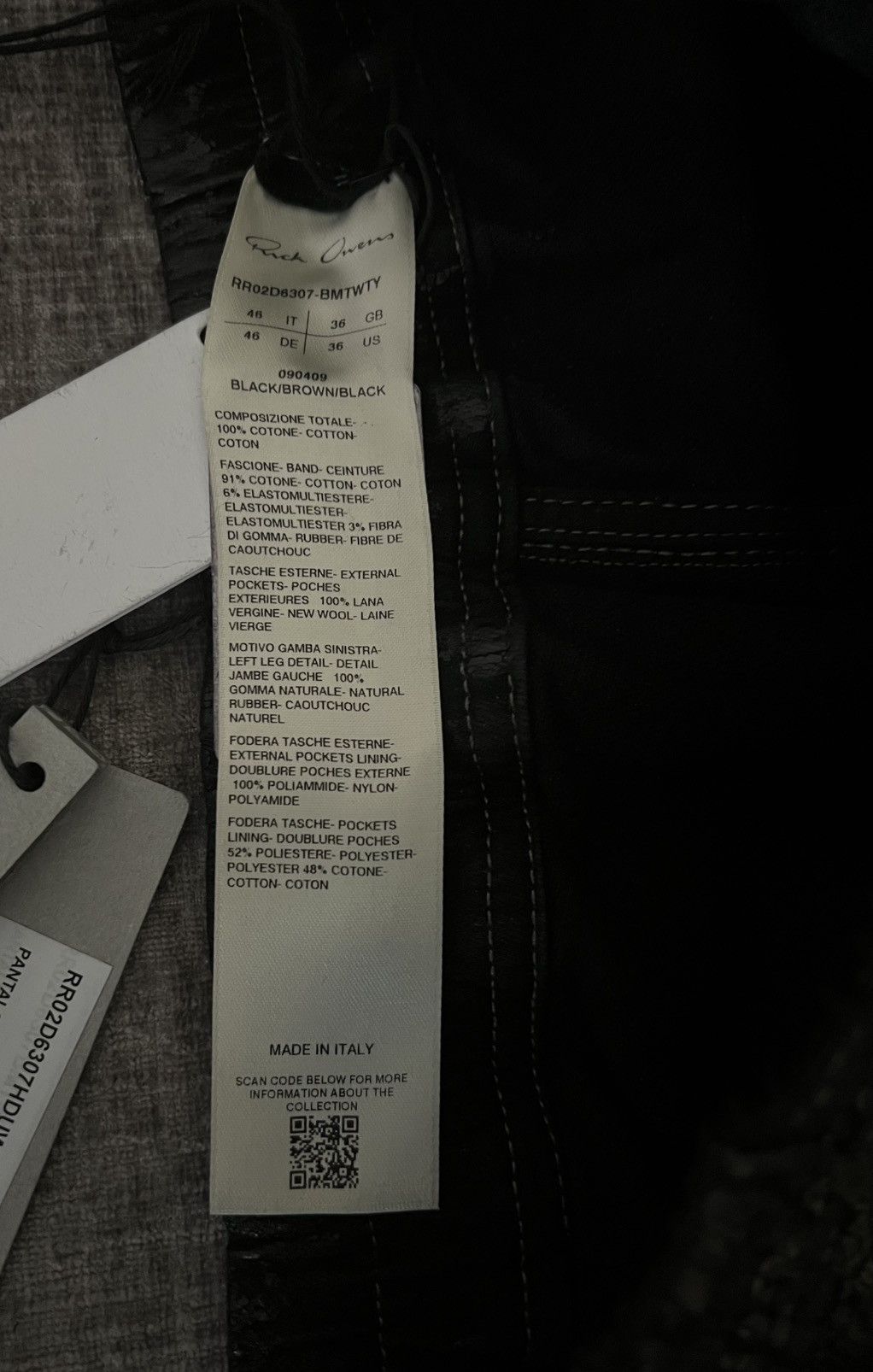 Rick Owens Rick Owens Wide Bela pants fw24 Size US 30 / EU 46 - 3 Thumbnail