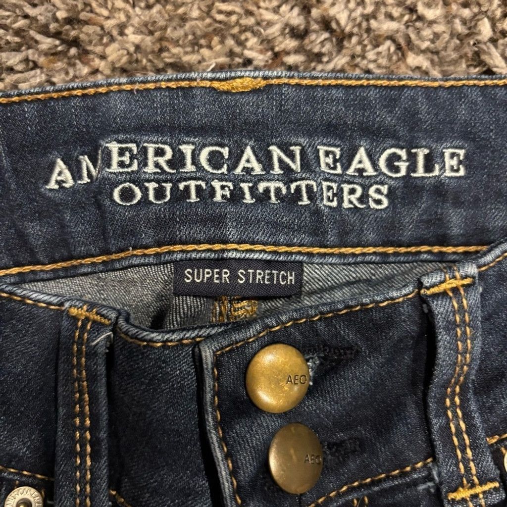 American Eagle Outfitters Women’s American Eagle Crop Jeans Size 30" / US 8 / IT 44 - 2 Thumbnail