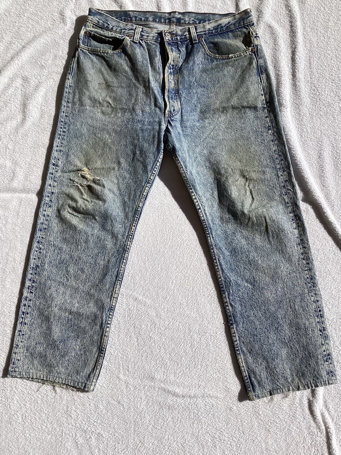 Levi's × Levi's Vintage Clothing × Vintage Vintage 1988-95 Levi’s XX USA made button fly pants Size US 38 / EU 54 - 4 Thumbnail