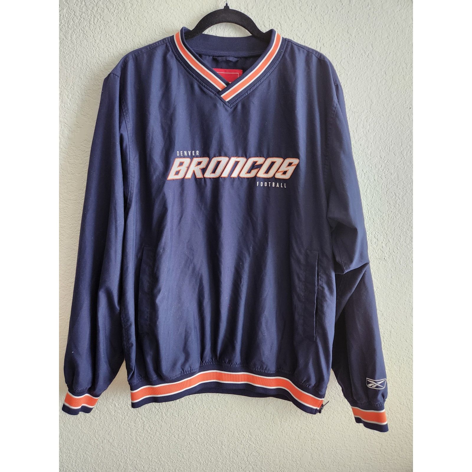 Reebok Vintage Reebok Men's NFL Denver Broncos Pullover M Size US M / EU 48-50 / 2 - 1 Thumbnail