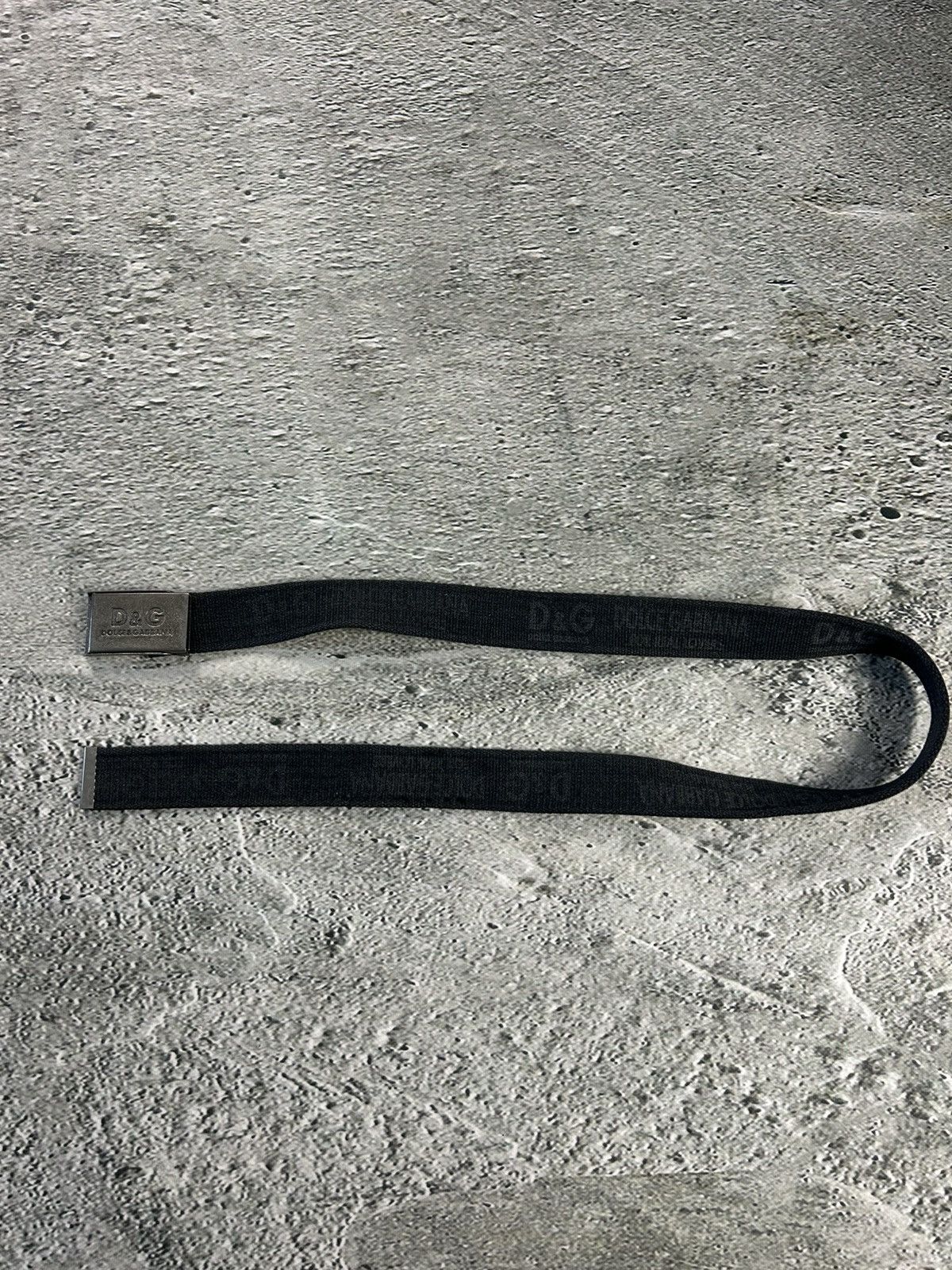 Dolce & Gabbana × Vintage Dolce & Gabbana Belt Black Vintage Y2K Size ONE SIZE - 6 Thumbnail