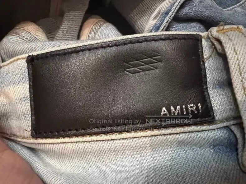 Amiri Amiri Classic basic light washed blue denim jeans size 32 Size US 32 / EU 48 - 6 Thumbnail