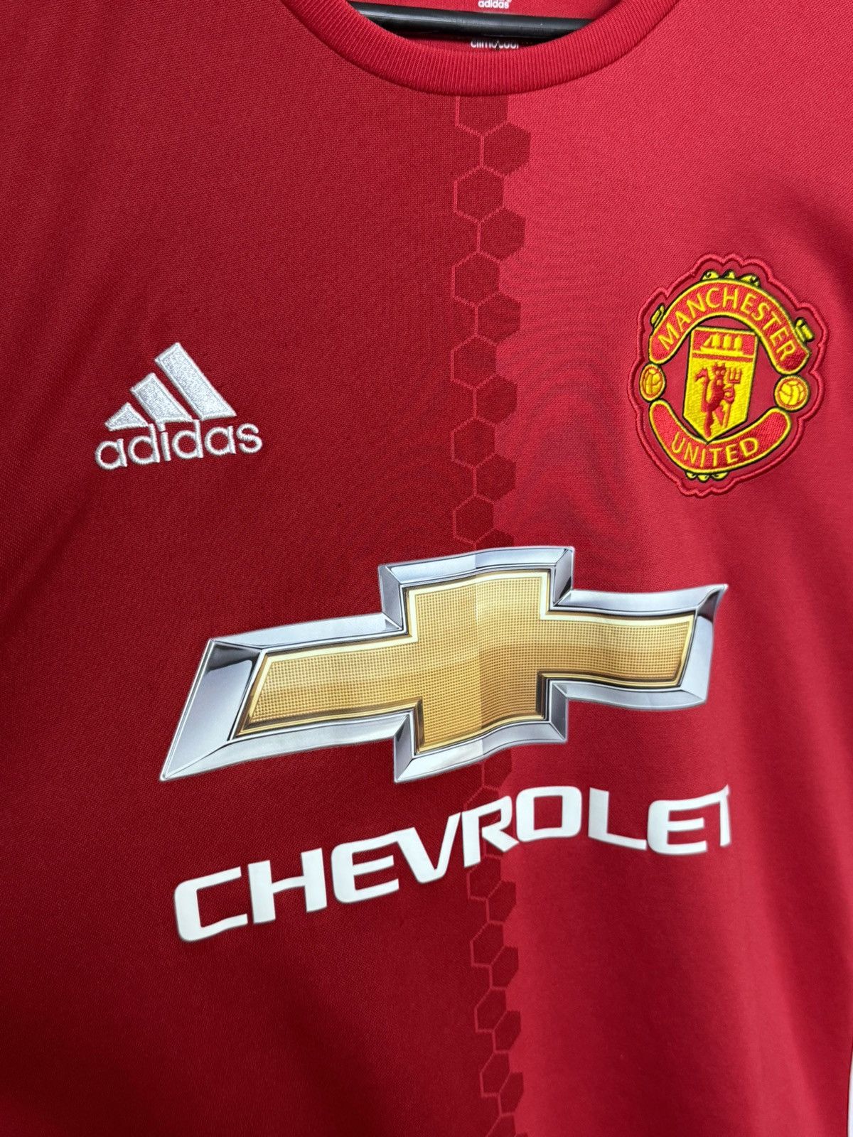 Adidas Manchester United 16/17 Home Pogba Football Jersey T-Shirt Size US S / EU 44-46 / 1 - 4 Thumbnail