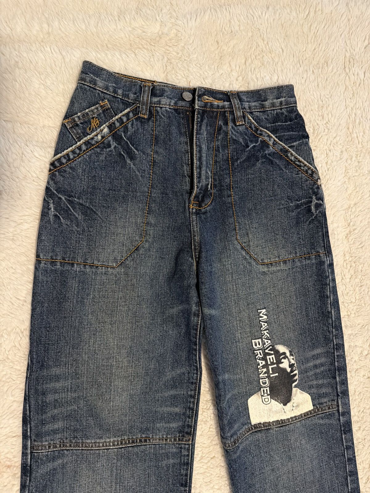 Makaveli vintage makaveli branded denim Size US 28 / EU 44 - 1 Thumbnail
