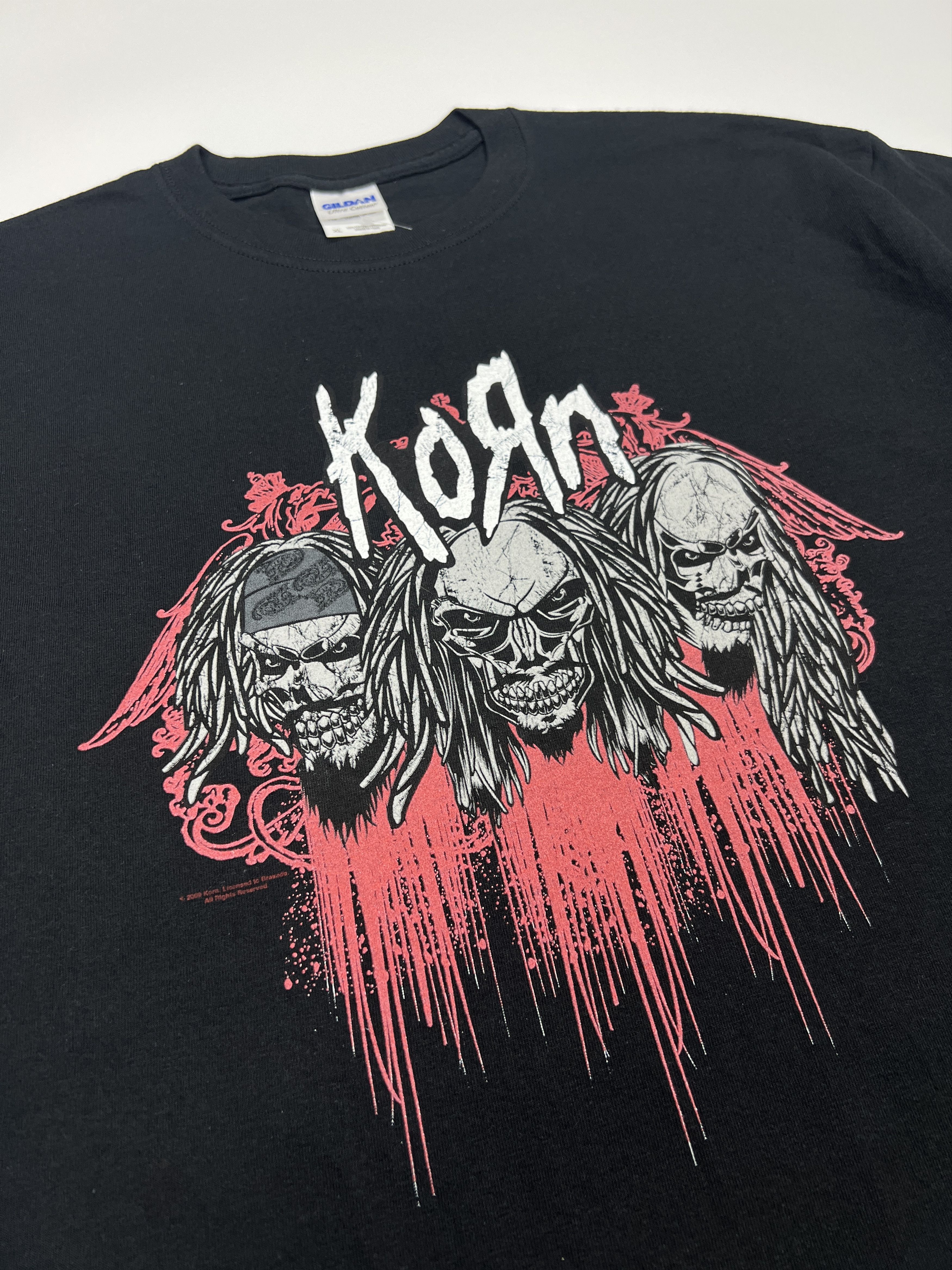 Band Tees Vintage 2009 Korn Graphic Tee Size US XL / EU 56 / 4 - 5 Thumbnail