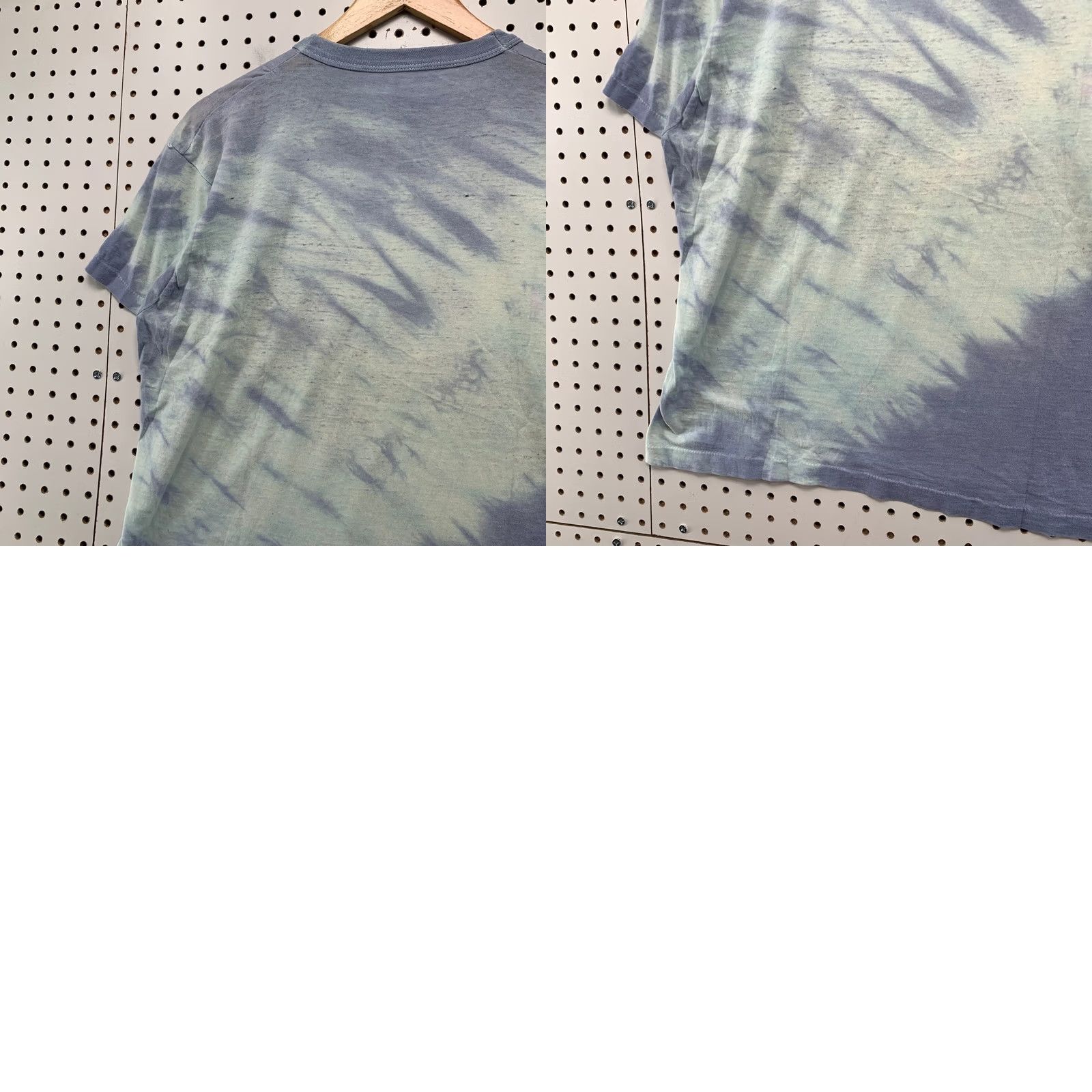 Vintage VINTAGE Led Zeppelin Graphic T Shirt Mens XL Blue Tie Dye Icarus Swan Song Rock Size US XL / EU 56 / 4 - 11 Thumbnail
