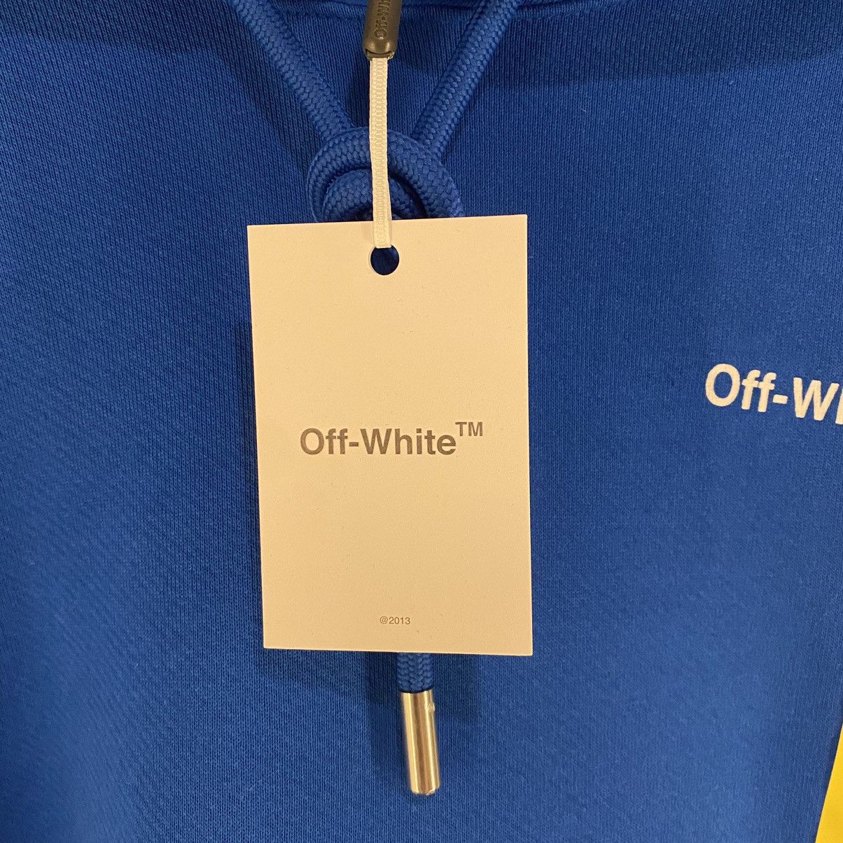 Off-White Off-White Blue Size Small Costco Hoodie Size US S / EU 44-46 / 1 - 5 Thumbnail