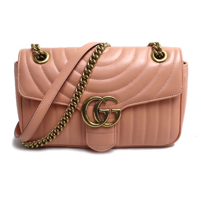 Gucci Gucci GG Marmont Leather Shoulder Bag Leather Shoulder Bag 443497 DUTY FREE for USA