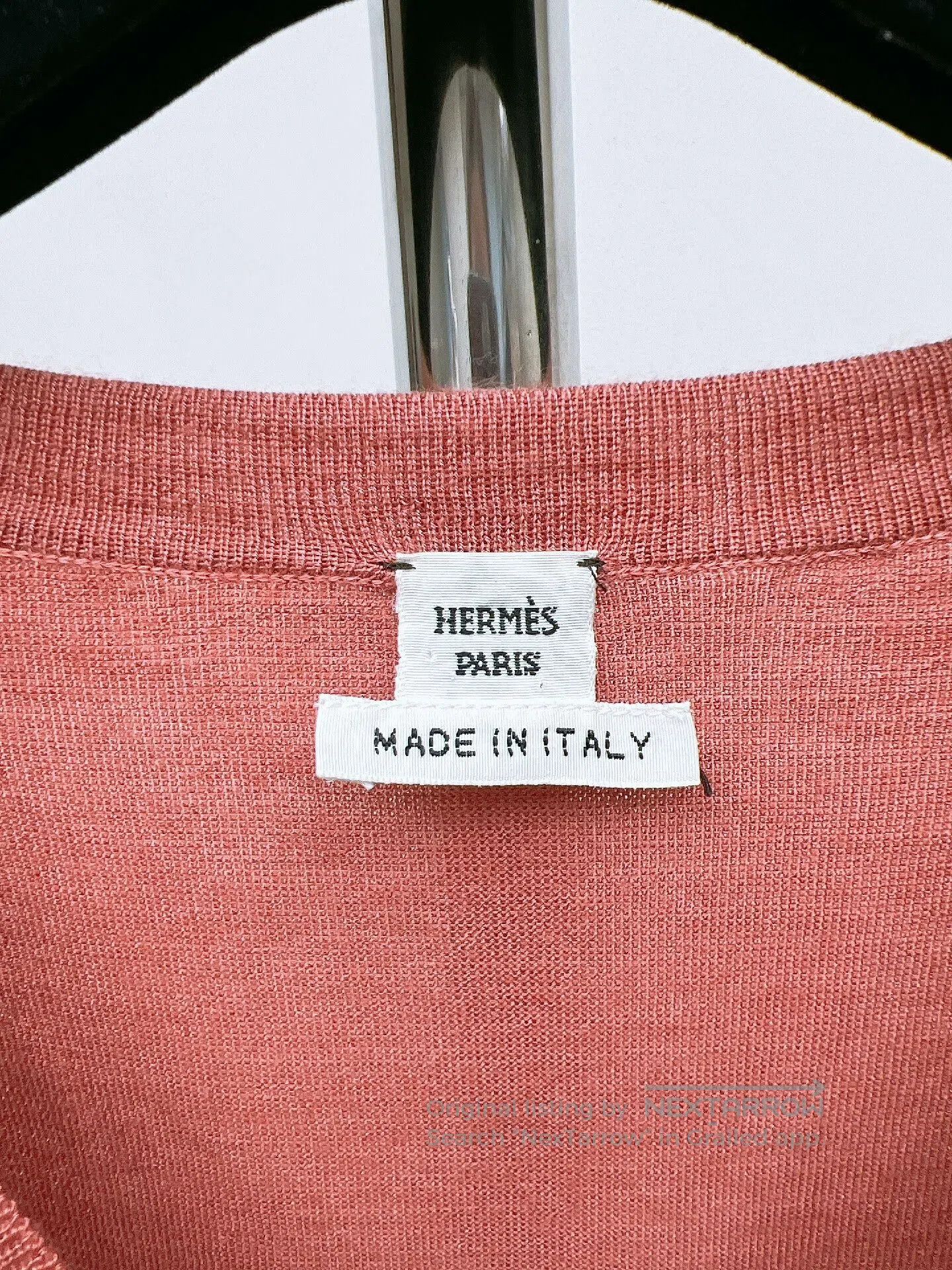 Hermes HERMES Twillaine Silk Cashmere Top. Size US S / EU 44-46 / 1 - 7 Thumbnail