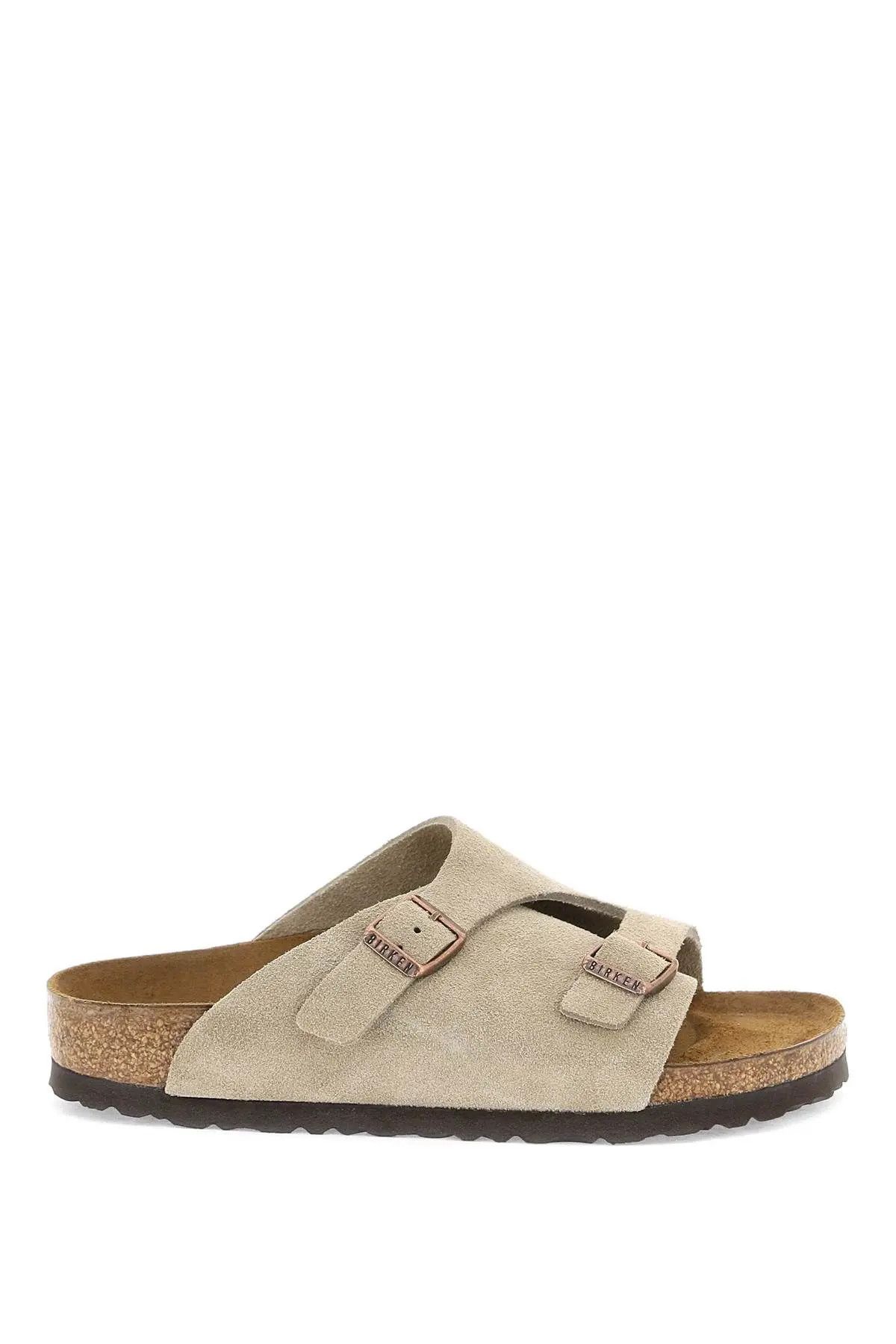 image of Birkenstock O1S22I1N0424 "zürich Narrow Fit Sandals In Grey, Women's (Size 8)