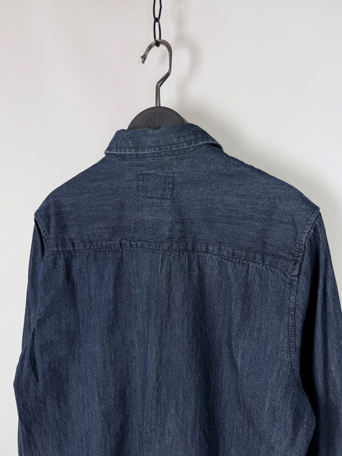 Folk Folk Blue Denim Pocket Button Down Shirt 3 Size US M / EU 48-50 / 2 - 6 Thumbnail