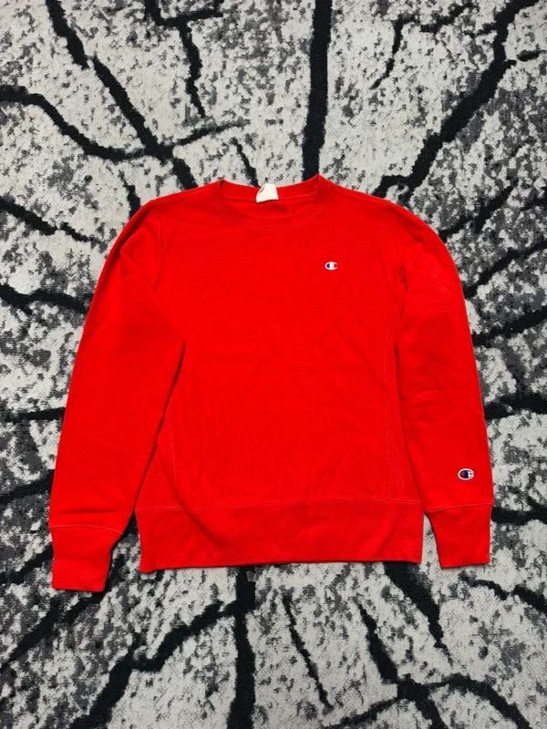 Champion Champion Reverse weave crewneck sweatshirt red S Size US S / EU 44-46 / 1 - 1 Thumbnail