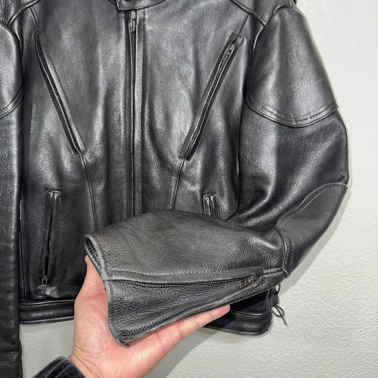 Vintage Vintage US Made Co Cafe Racer Leather Moto Jacket Size US S / EU 44-46 / 1 - 2 Thumbnail