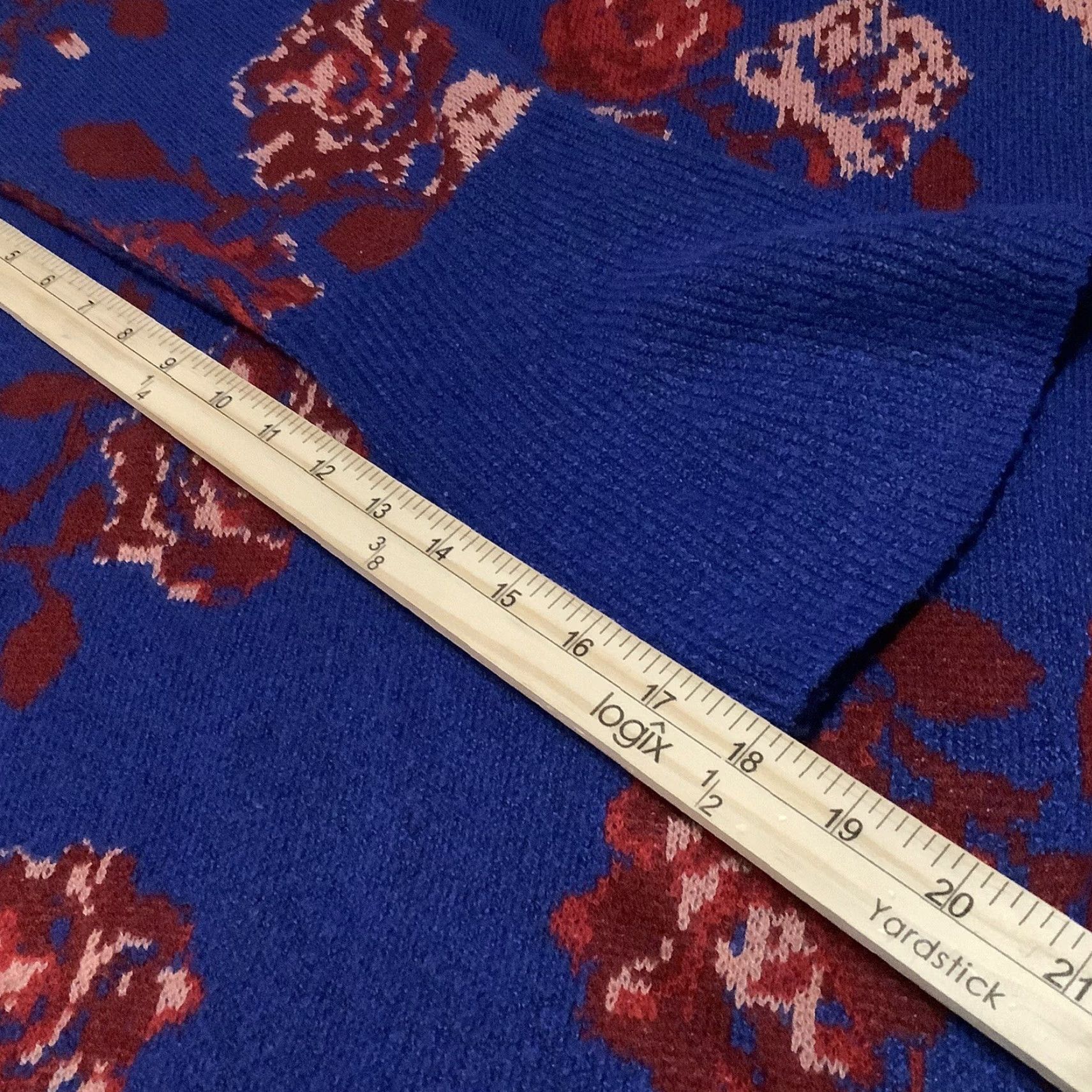 Vintage VINTAGE The Pioneer Woman Floral Jacquard Cowl Neck Tunic Sweater L Blue Size L / US 10 / IT 46 - 7 Thumbnail