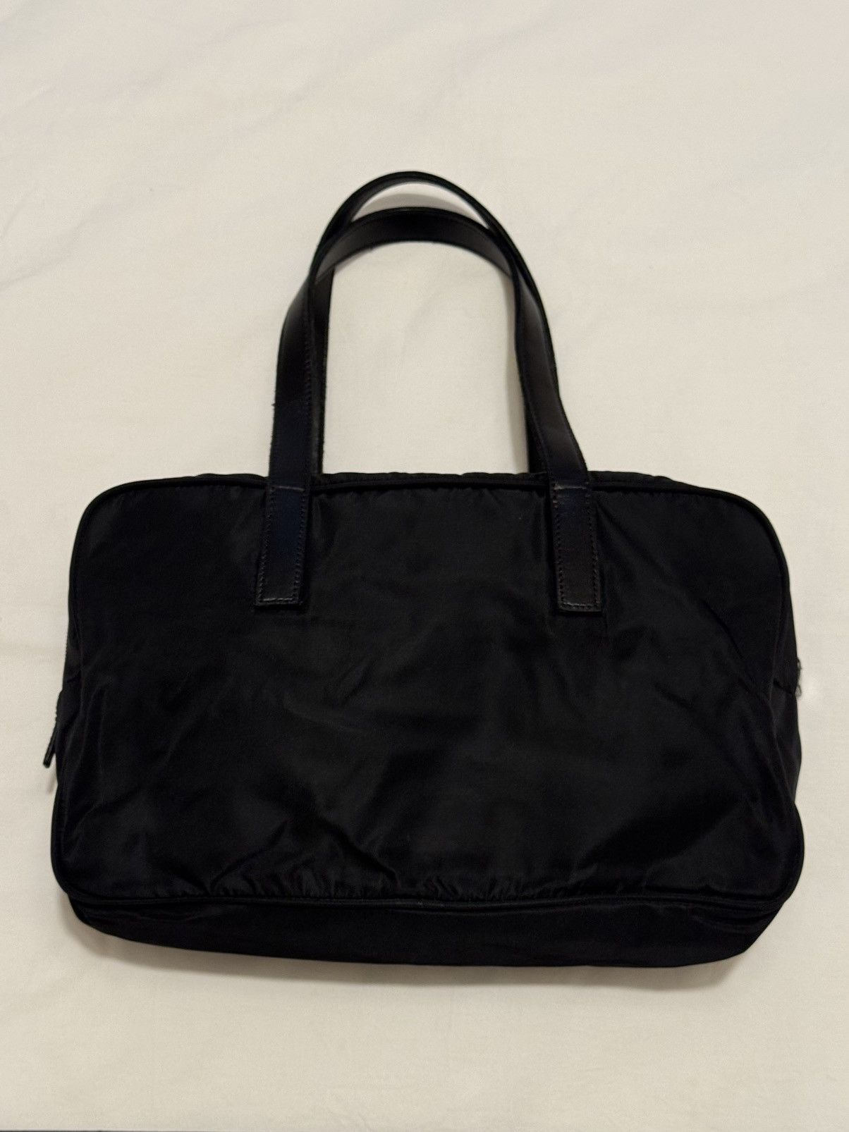 Prada Vintage Prada Mini Boston - Nylon Size ONE SIZE - 3 Thumbnail