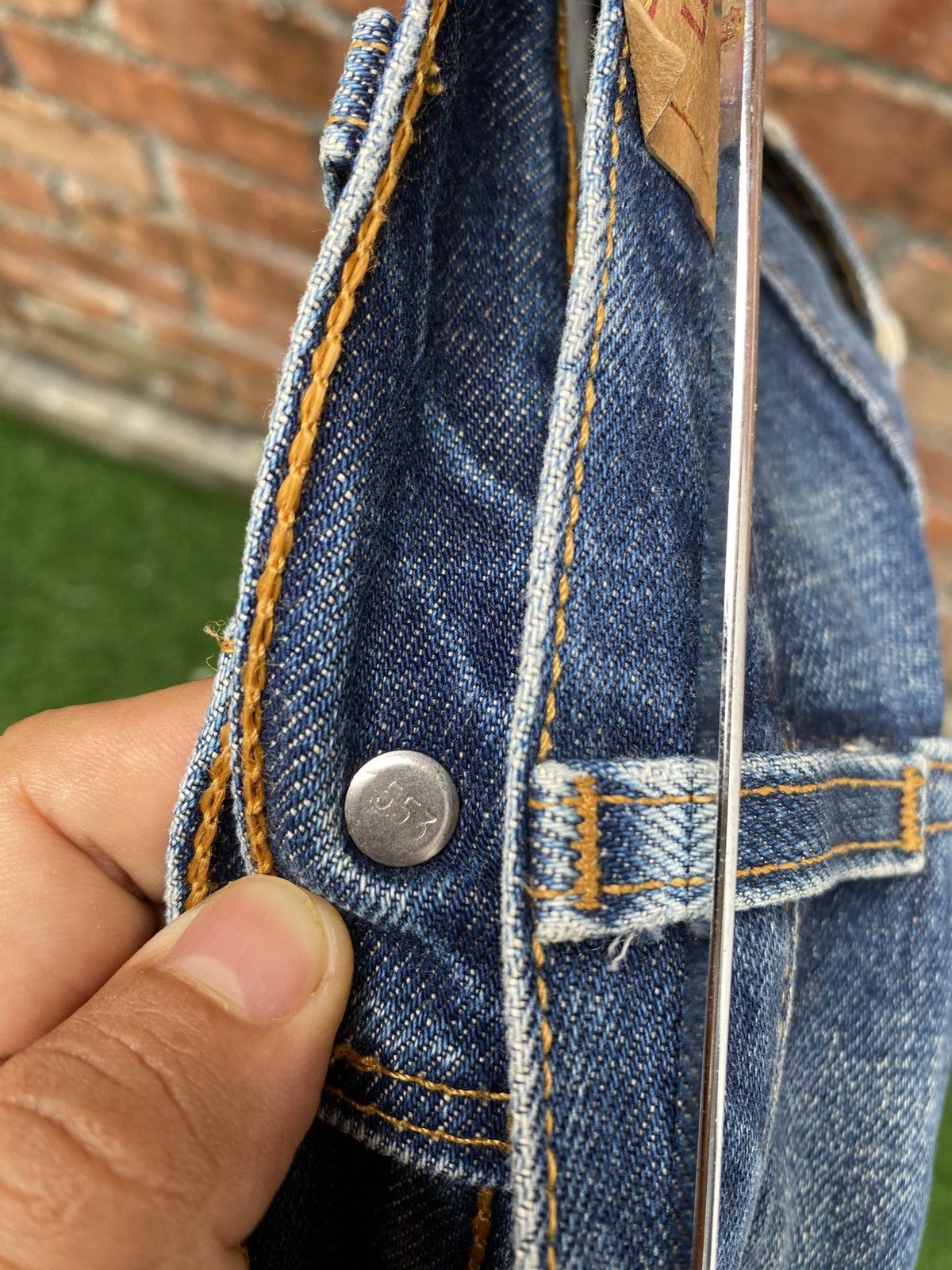 Levi's × Levi's Vintage Clothing × Vintage W28x31.5 vintage levi's 501 90s made in USA Size US 28 / EU 44 - 7 Thumbnail
