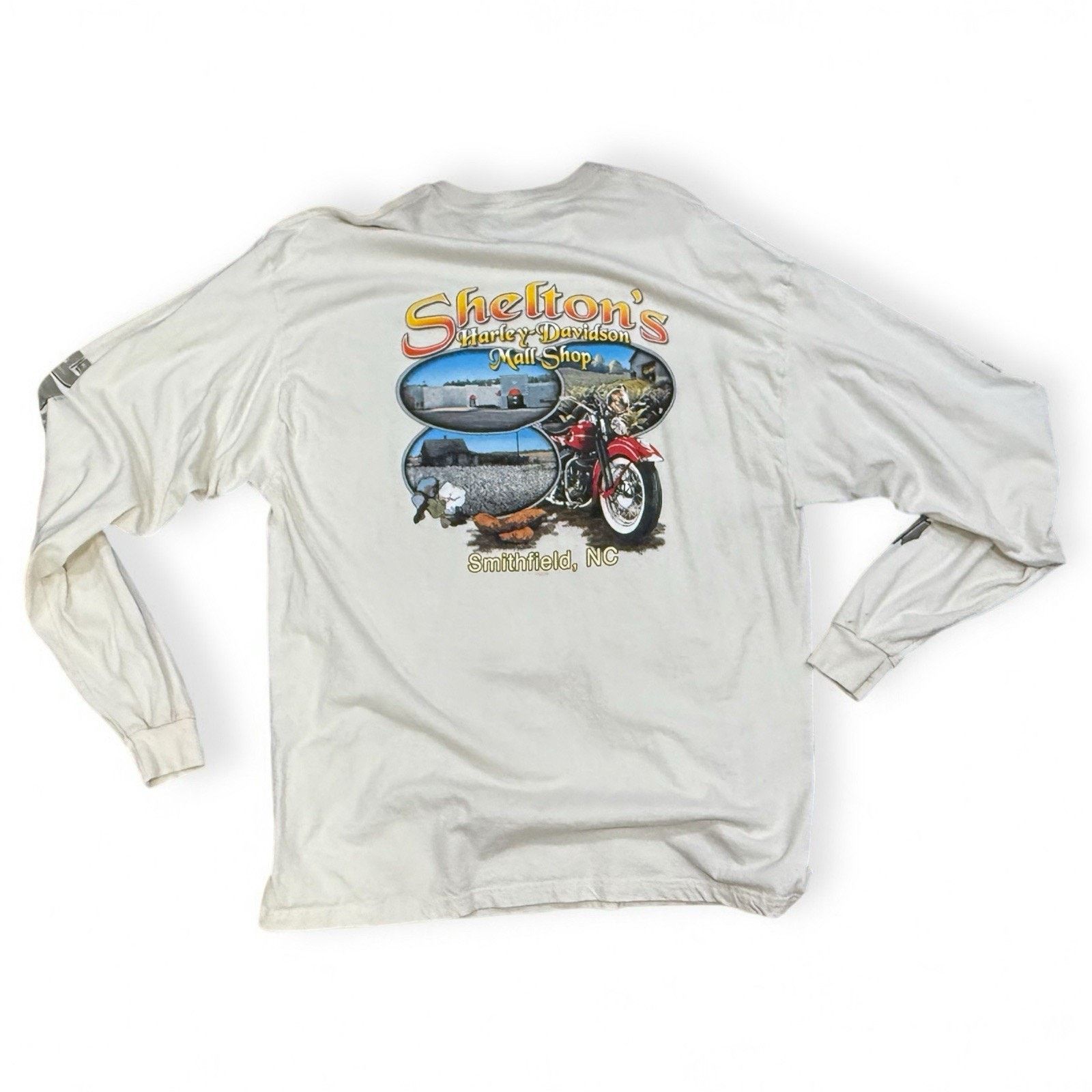 Harley Davidson VTG 2006 Smithfield NC Harley Davidson Long Sleeve Size 3XL Size US XXL / EU 58 / 5 - 6 Thumbnail