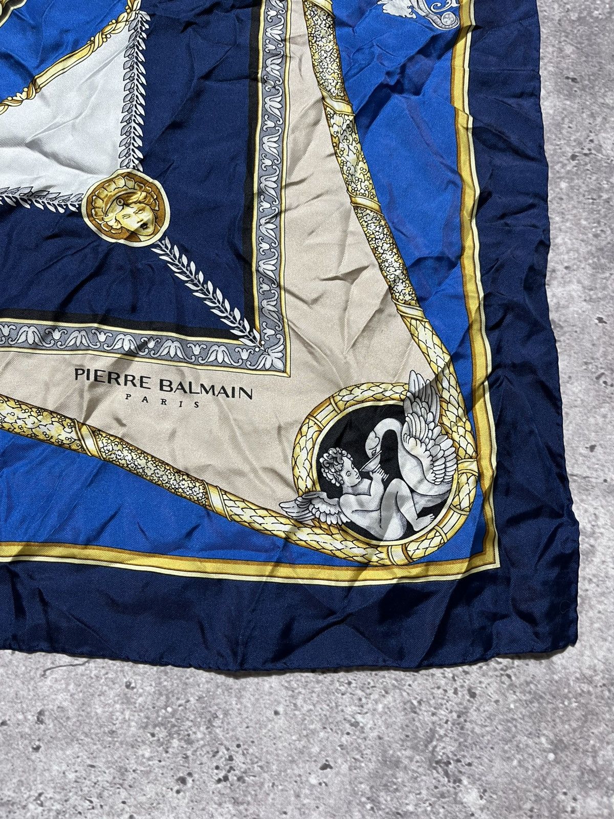 Pierre Balmain Vintage Pierre BALMAIN Paris SILK scarf Size ONE SIZE - 3 Thumbnail