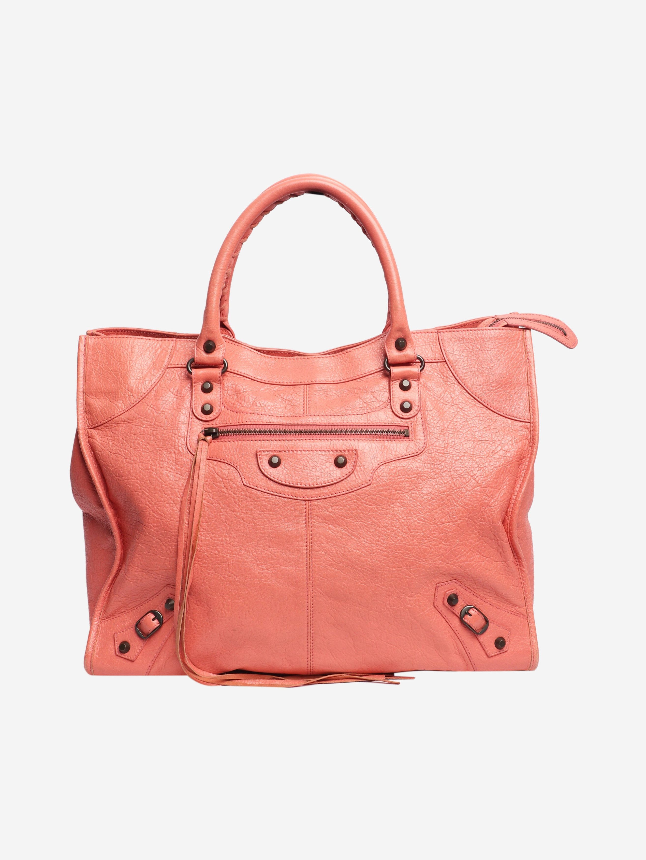 Balenciaga Pink maxi City bag Size ONE SIZE - 1 Thumbnail