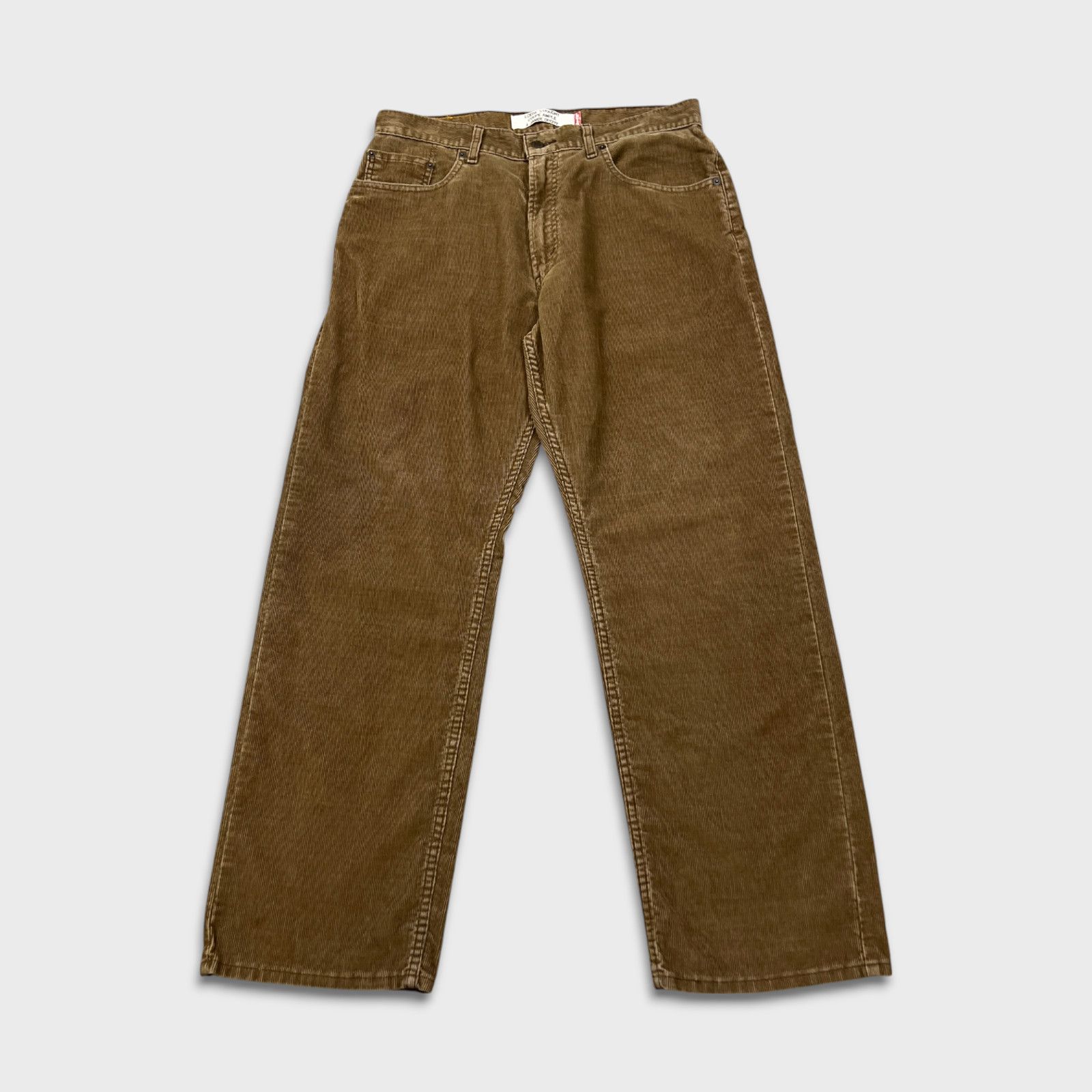 Levi's × Vintage Levi's 569 Pants 34x32 Loose Straight Corduroy Baggy Jeans Size US 34 / EU 50 - 1 Thumbnail