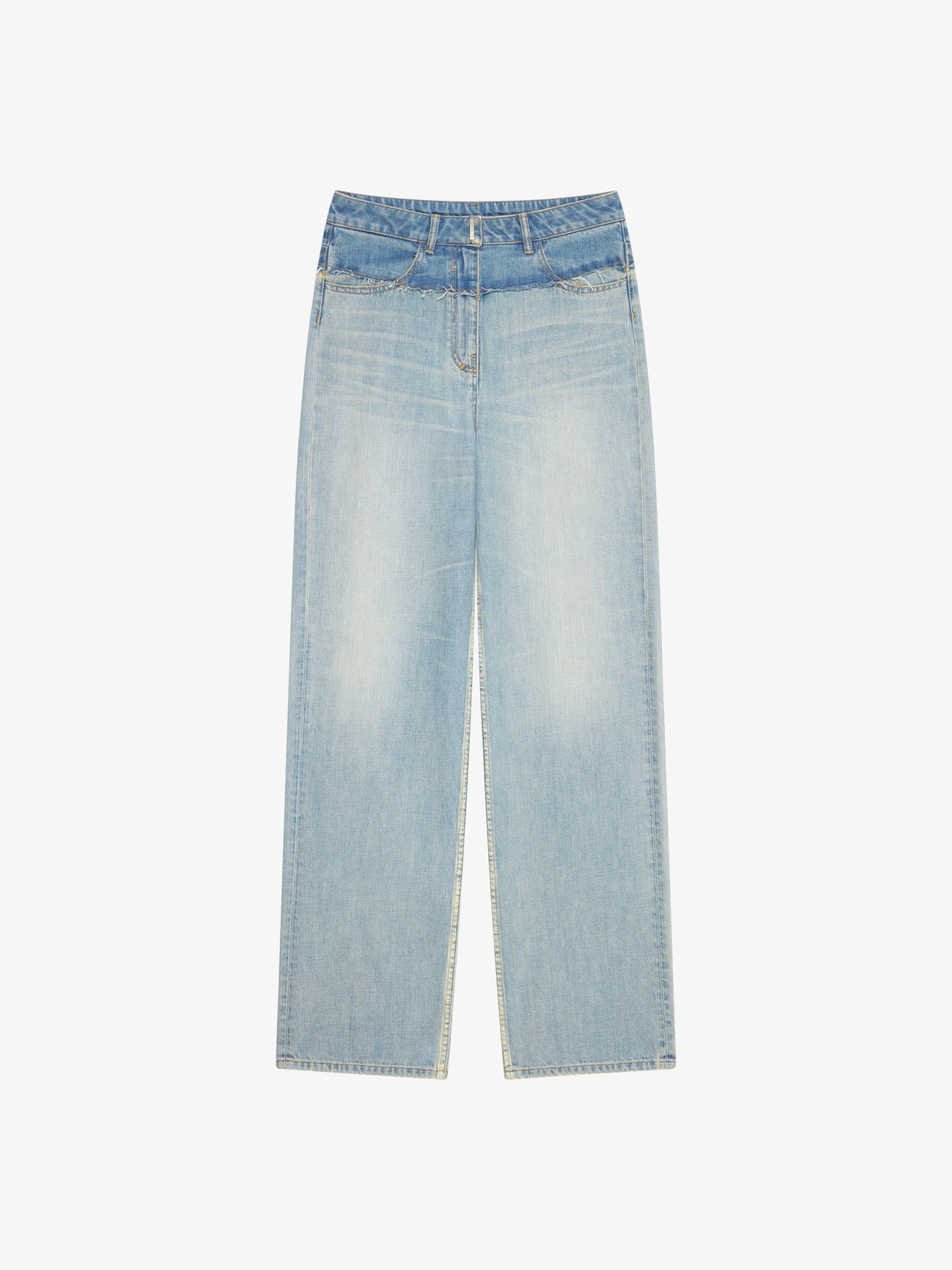 デニム・ジーパン Givenchy Chain Jeans With Logo GIVENCHY Chain jeans with logo