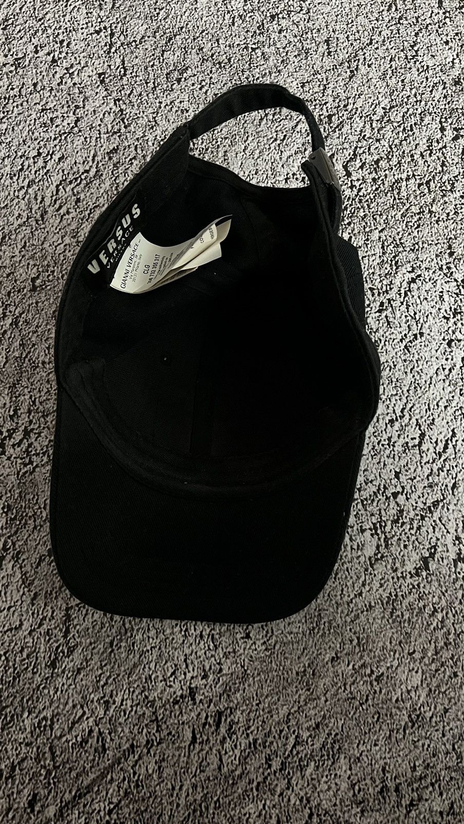 Versace × Versus Versace Rare Versace Versus big logo embroidered hat Size ONE SIZE - 2 Thumbnail