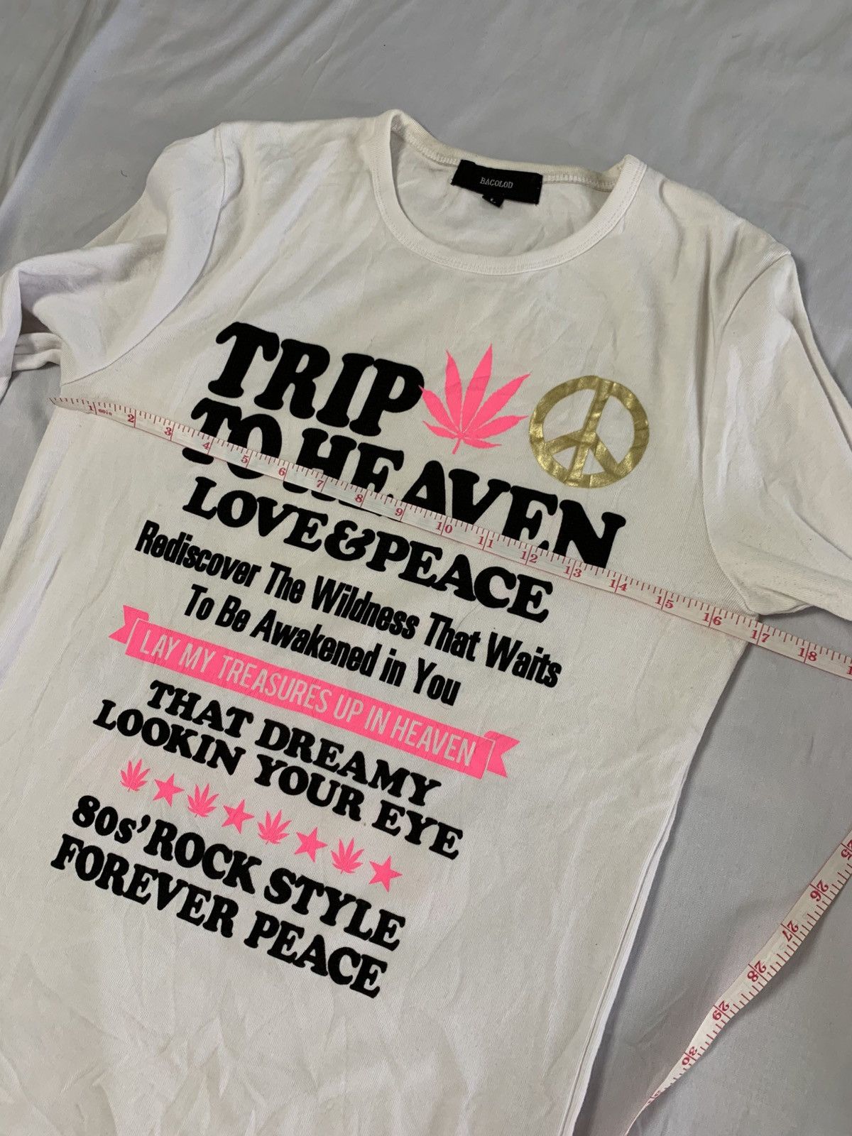 Beauty Beast Undefined y2k longsleeve trippin to heaven peace Size US S / EU 44-46 / 1 - 11 Thumbnail
