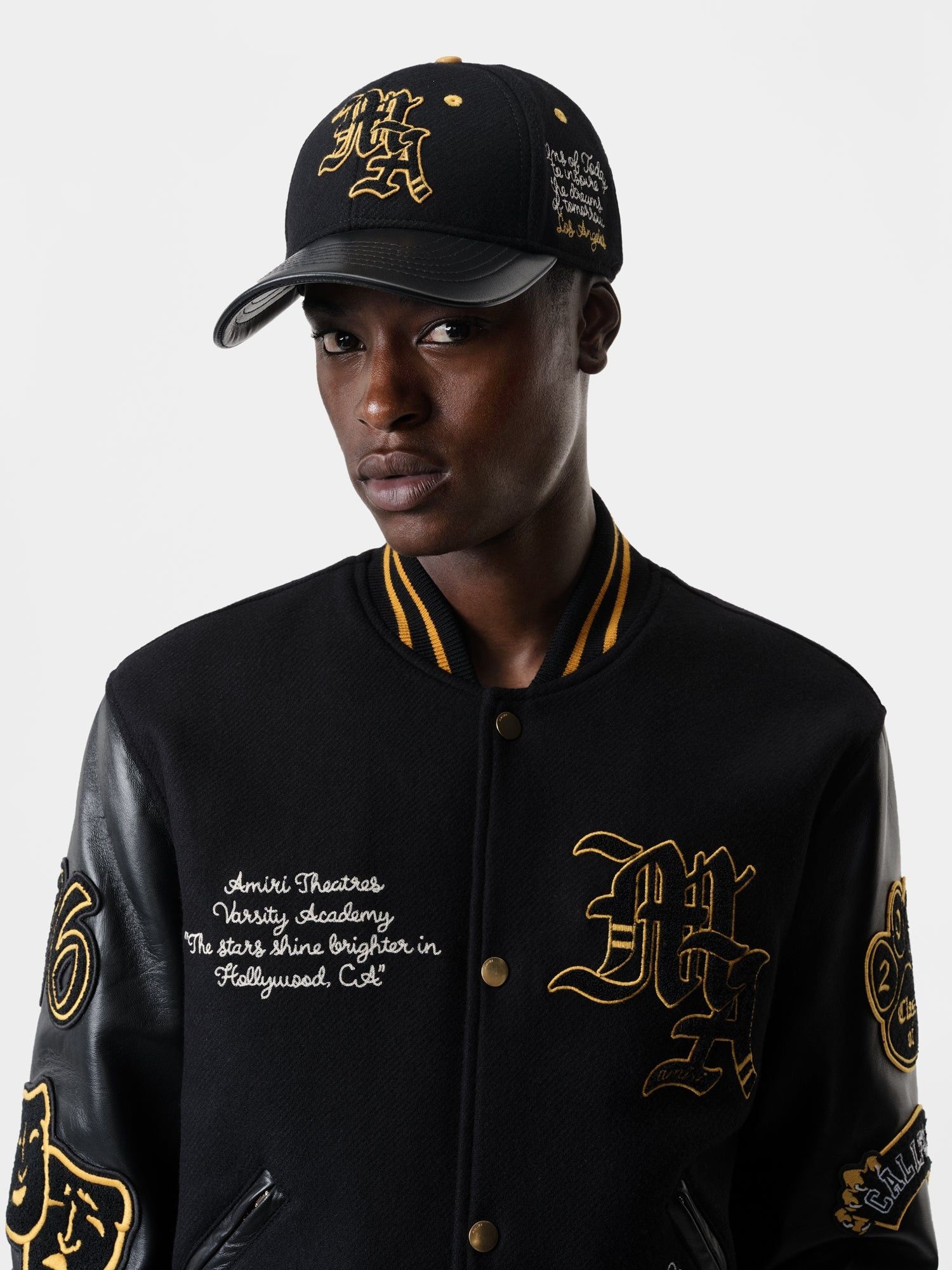 Amiri o1orln1025 Size: OS / MA Varsity Hat / Cap in Black Size ONE SIZE - 6 Thumbnail