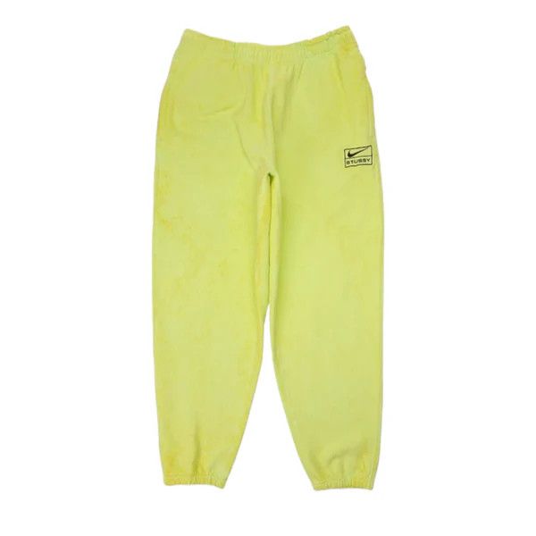 Nike Stussy STUSSY X NIKE SWEAT PANTS WASHED VOLT Grailed