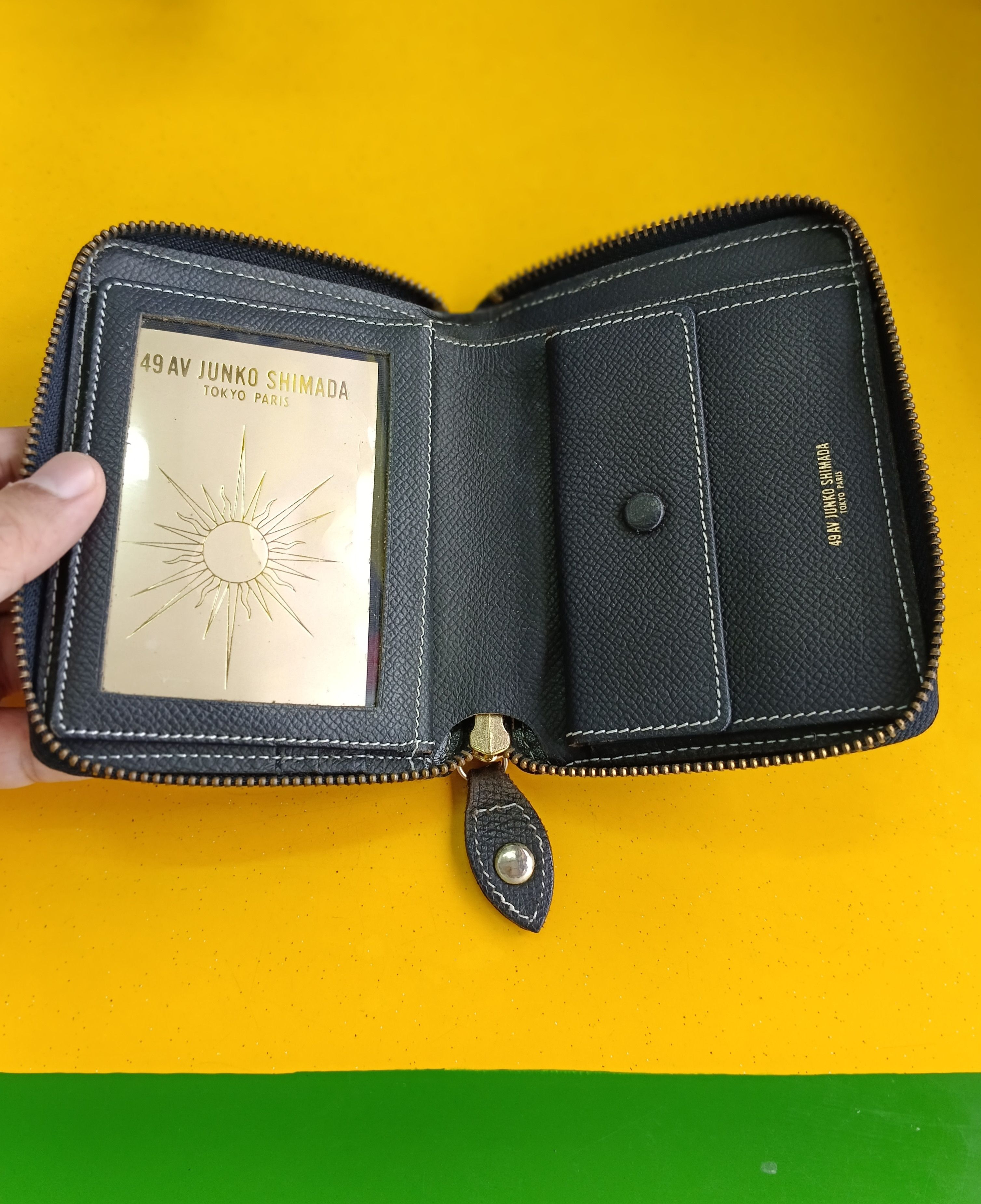 Designer × Junko Shimada × Leather JUNKO SHIMADA LEATHER WALLET ZIPPER Size ONE SIZE - 3 Thumbnail