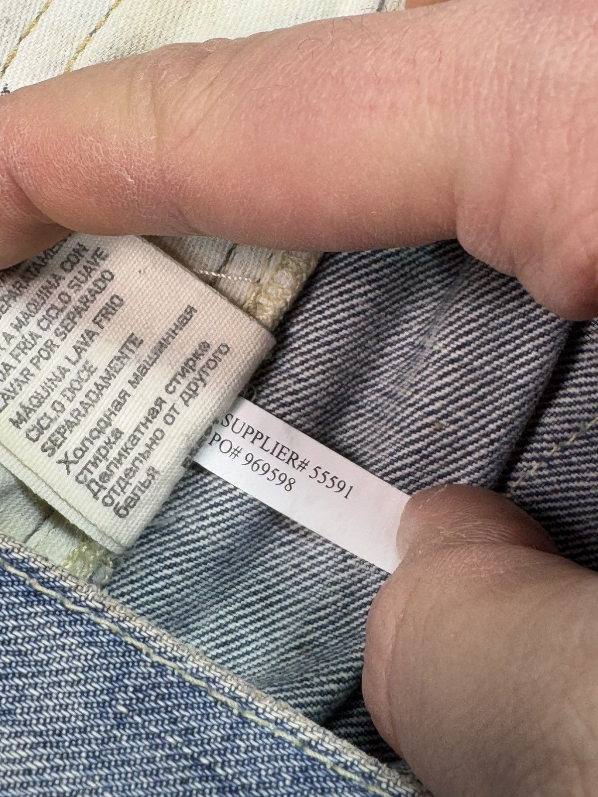 Denim & Supply Ralph Lauren × Ralph Lauren Polo Ralph Denim & Supply Slim Raw Blue Washed Denim 32/34 Size US 32 / EU 48 - 13 Thumbnail