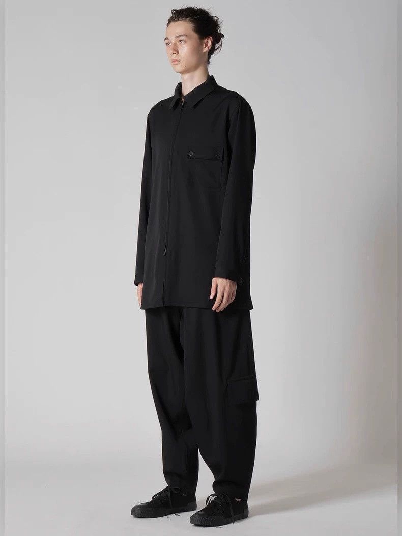 Yohji Yamamoto Yohji 25ss Vintage Wool Zip Shirt Jacket Men's Size US M / EU 48-50 / 2 - 9 Thumbnail