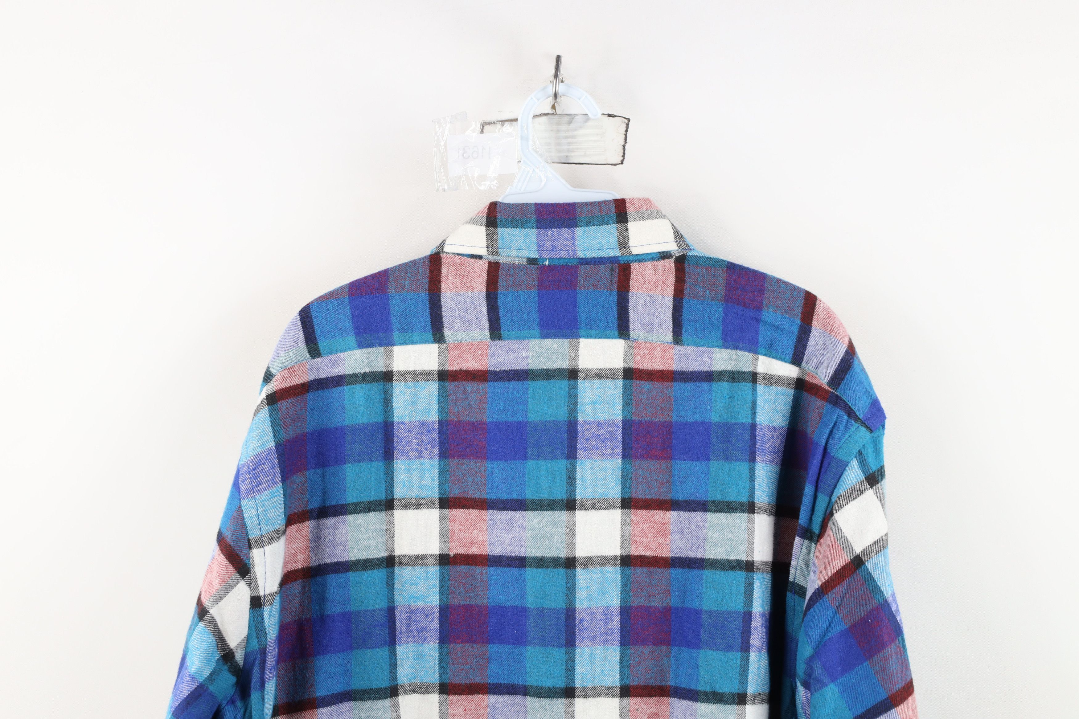 Vintage Deadstock Vintage 90s Streetwear Collared Button Shirt Plaid Size US L / EU 52-54 / 3 - 10 Thumbnail