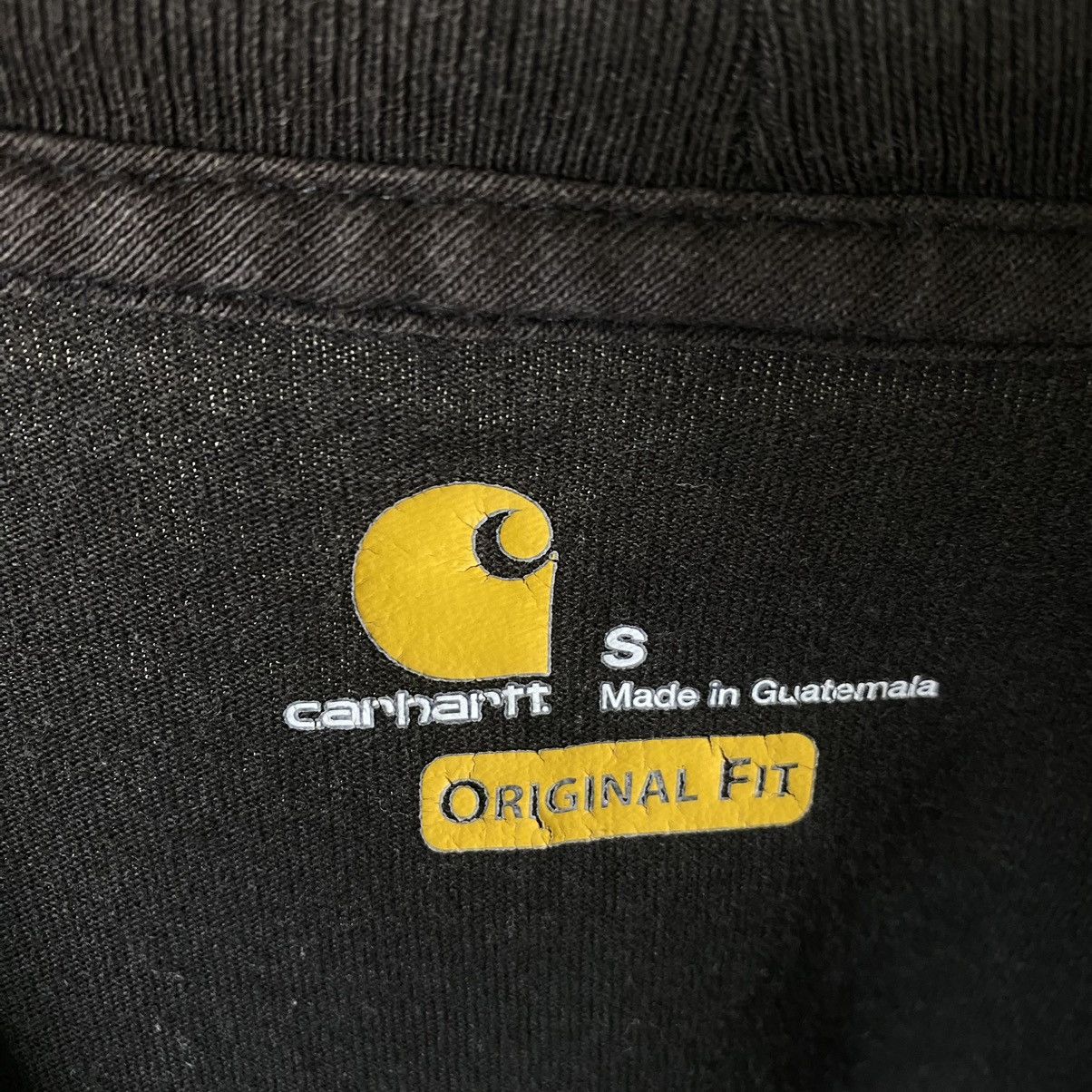 Carhartt Y2K Carhartt Single Pocket Essential Sunfaded Tee Size US S / EU 44-46 / 1 - 4 Thumbnail