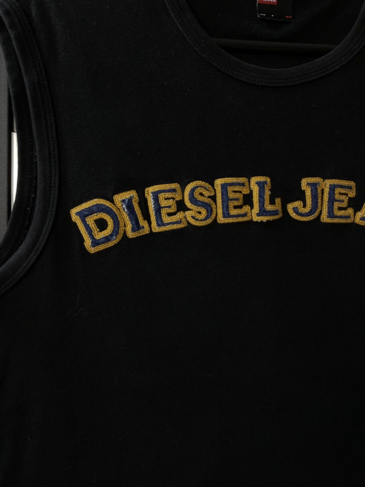 Diesel Vintage Diesel Tee Tank Top Y2K T-Shirt Big Logo Size US M / EU 48-50 / 2 - 3 Thumbnail