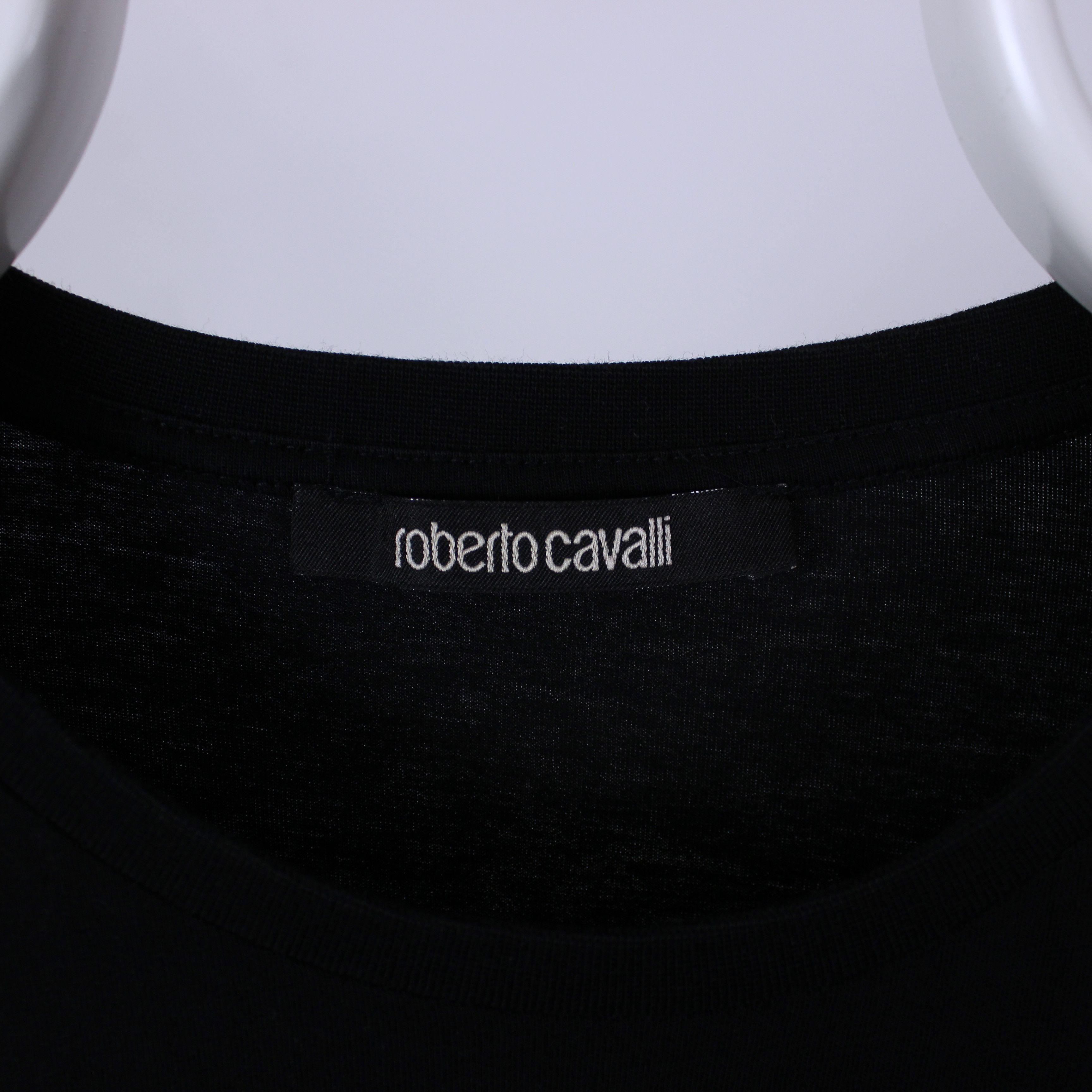 Roberto Cavalli Roberto Cavalli t shirt tee men logo L XL black Size US S / EU 44-46 / 1 - 5 Thumbnail