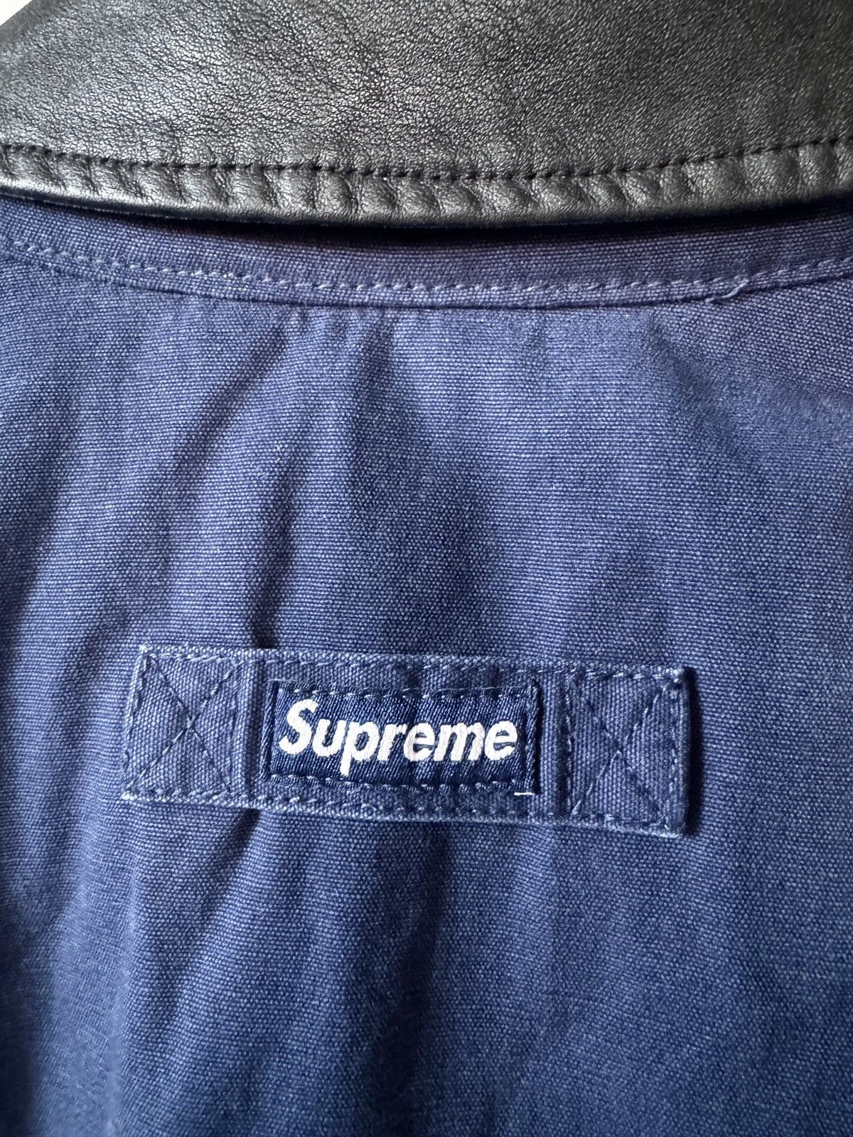 Supreme Leather Collar Utility Jacket Size US L / EU 52-54 / 3 - 5 Thumbnail
