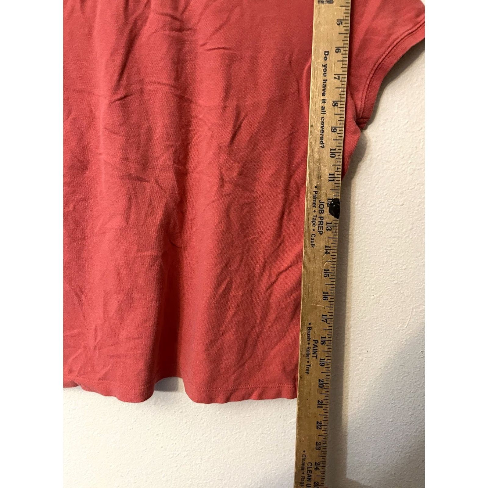 Aeropostale Aeropostale Polo Shirt Womens Salmon Short Sleeve - Size S Solid Vintage-Style Pink Shirt Womens Small Polo Size S / US 4 / IT 40 - 5 Thumbnail